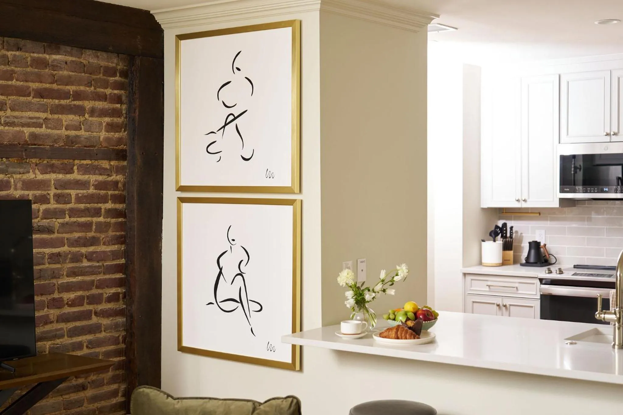 kitchen in Hotel Richemont