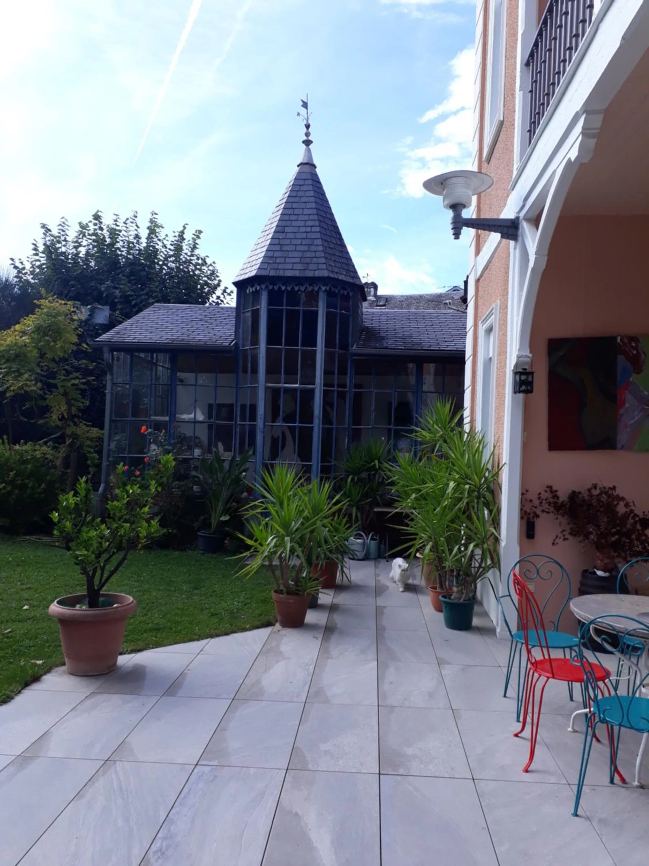 Patio in Chambres Rue De Lorry