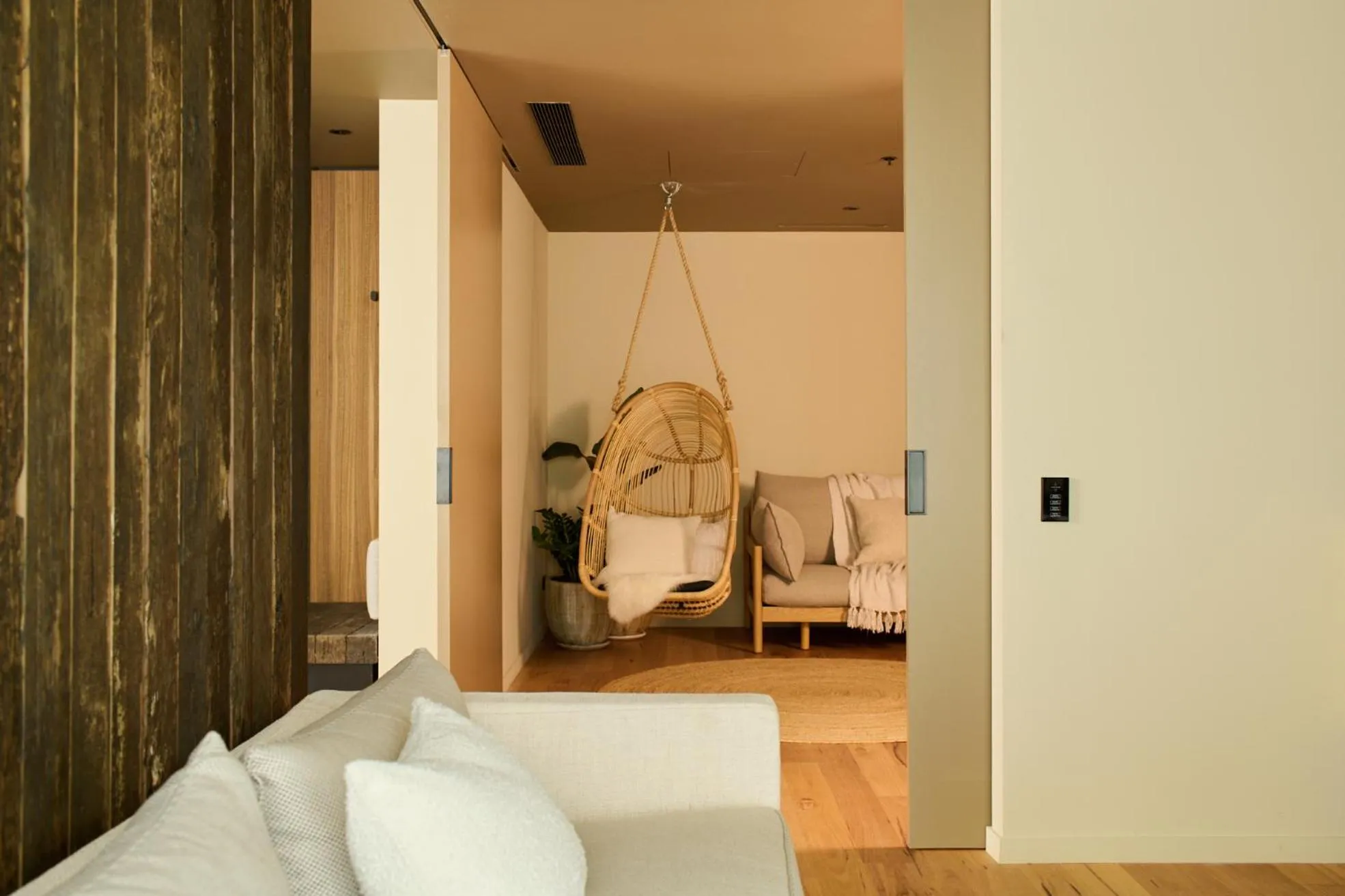 Seating area in 1 Hotel Melbourne