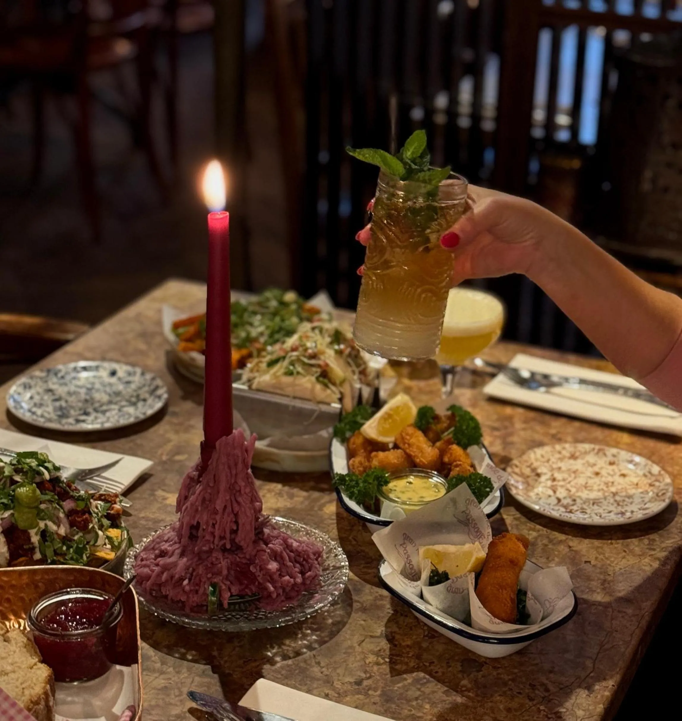 Restaurant/places to eat in Gran Hotel De Passage