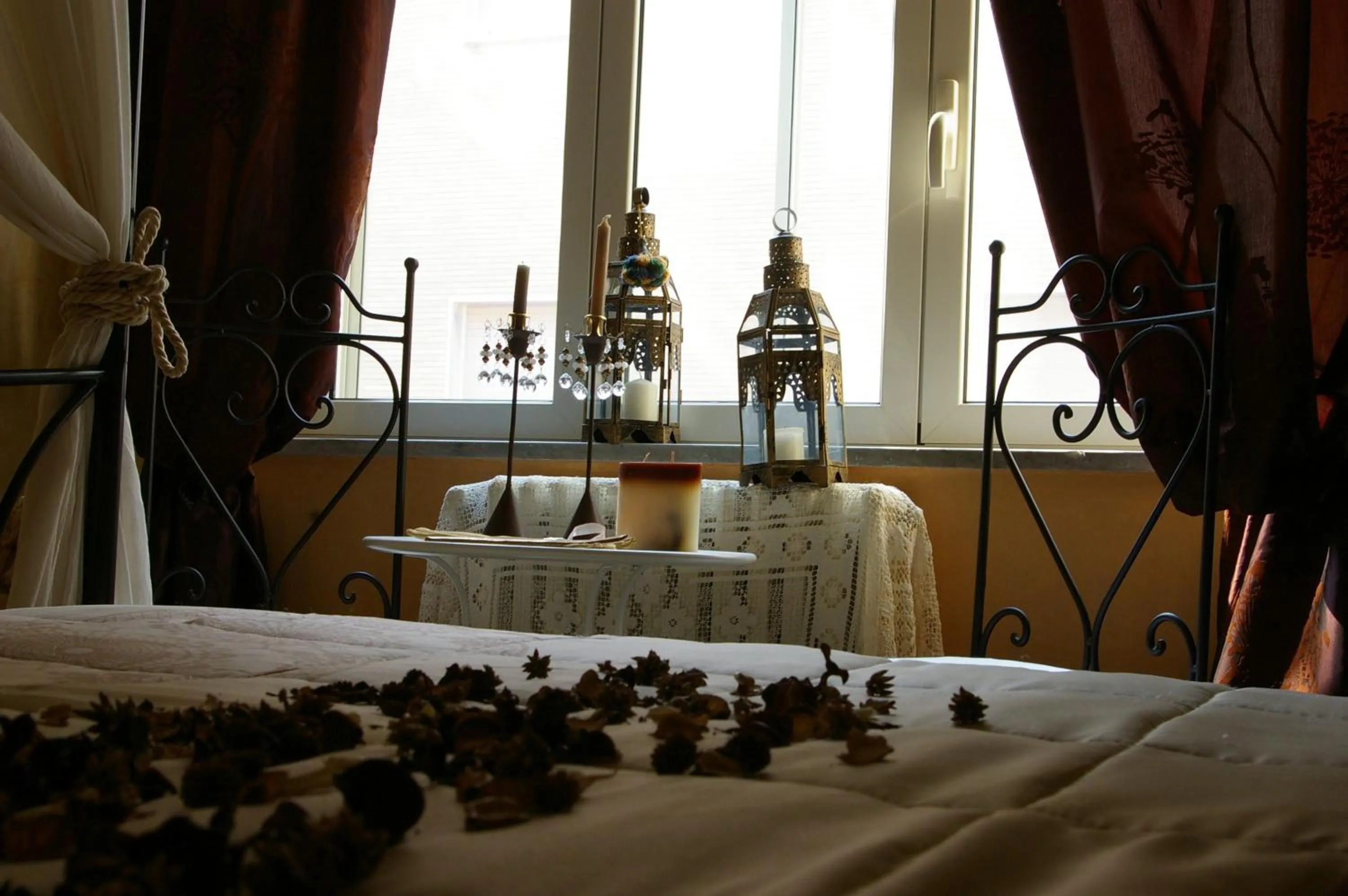 Decorative detail in Serapo Bed and Breakfast