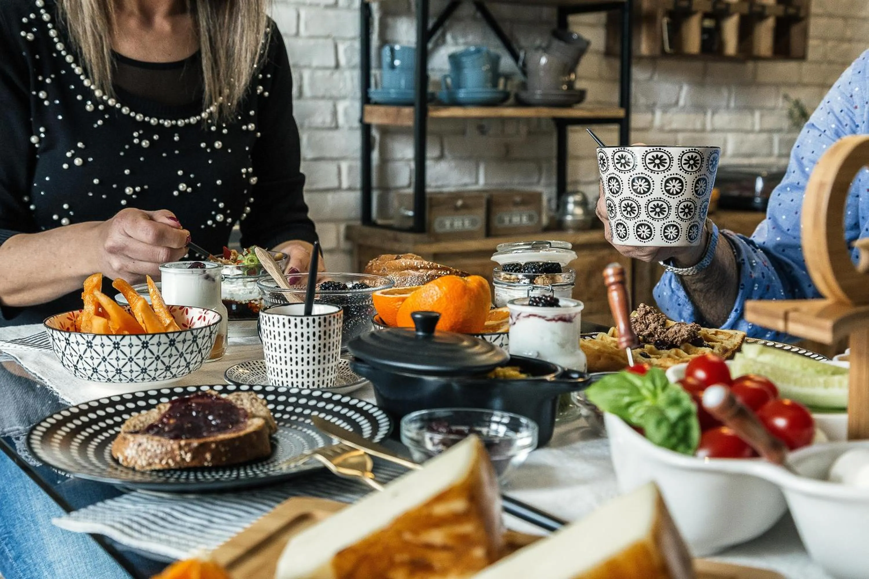 Breakfast in B&B I Cinque Mori