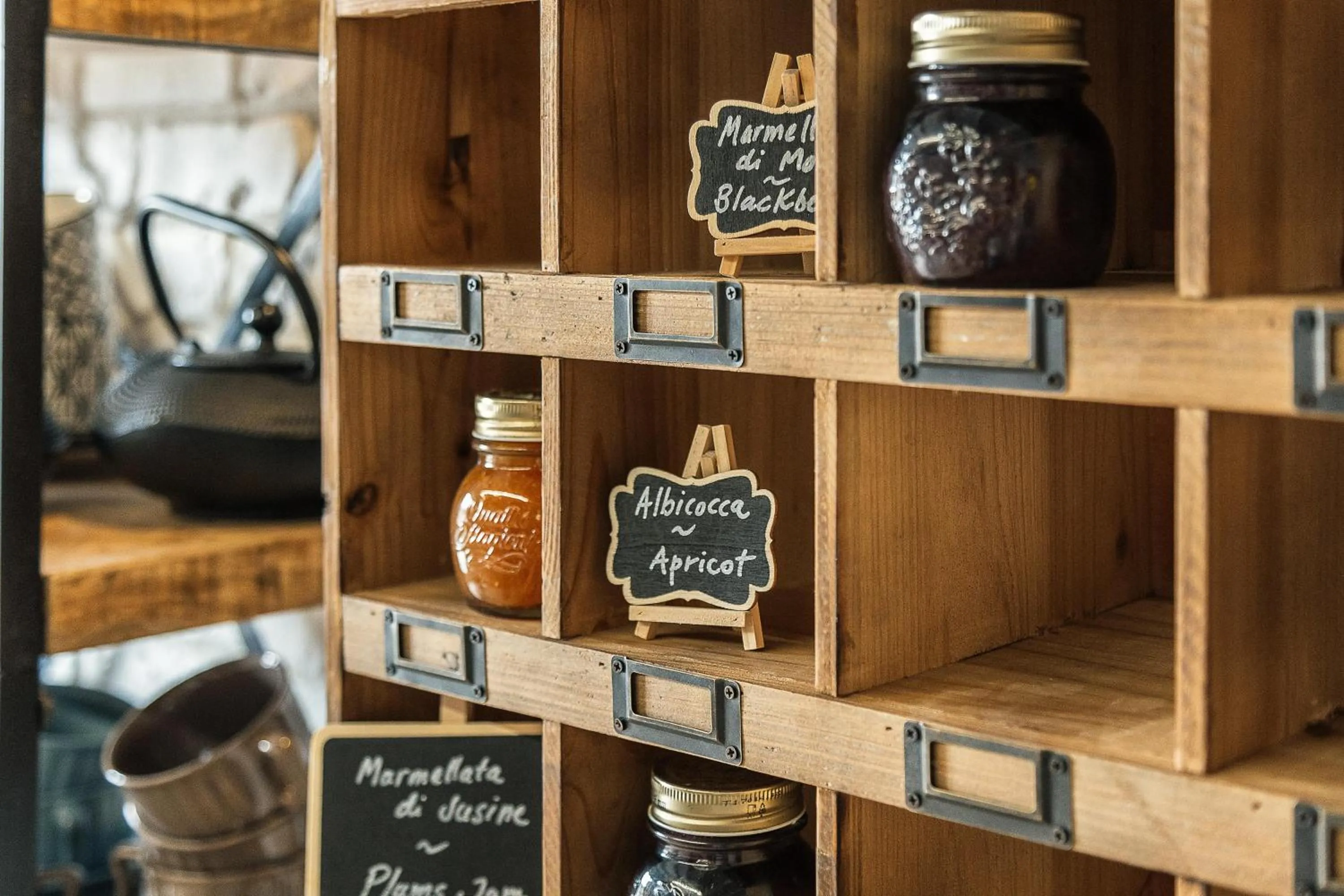 Communal kitchen in B&B I Cinque Mori