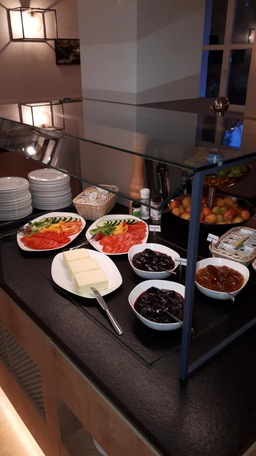 Breakfast in Akzent Hotel Am Burgholz