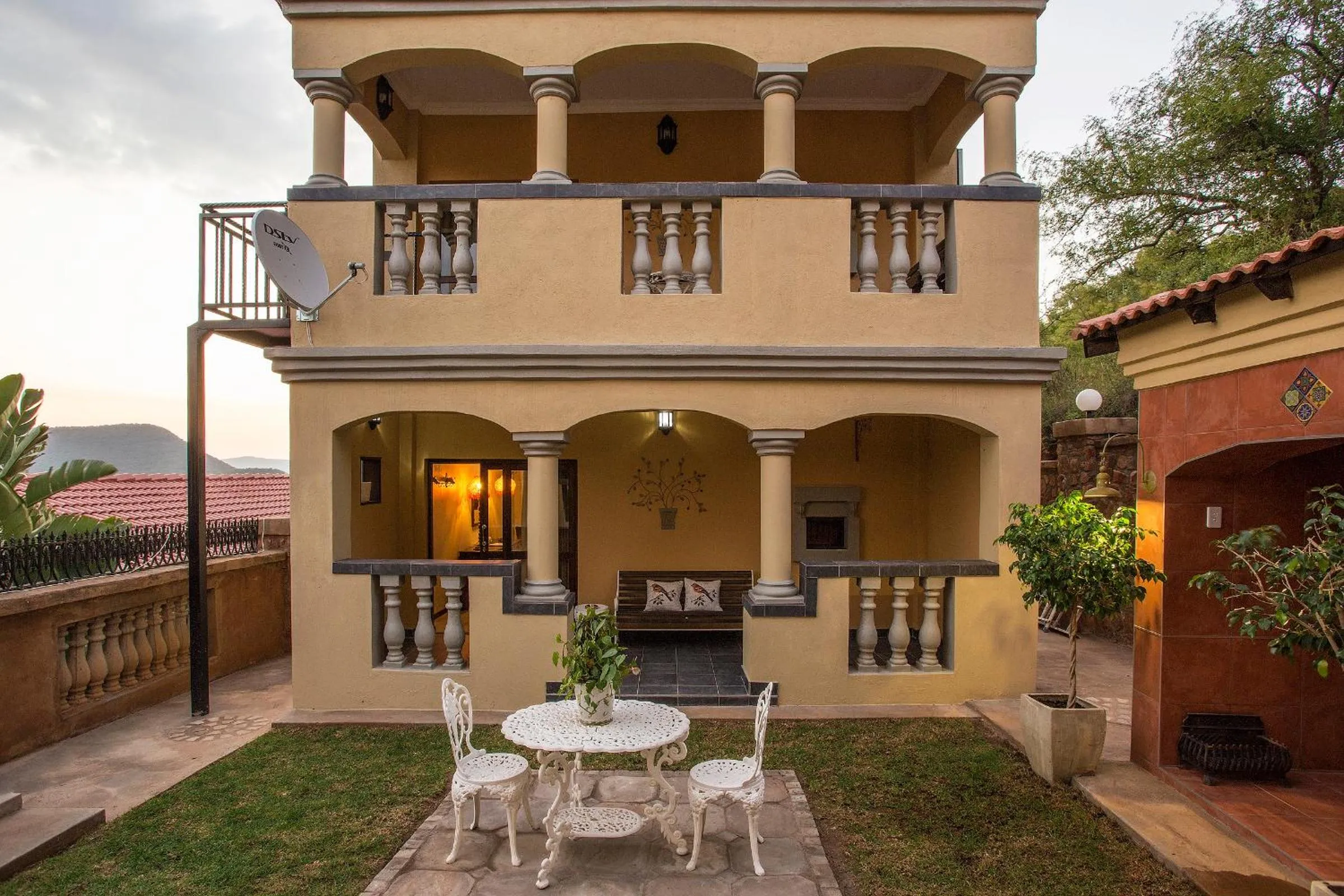 Property building in The Royal Palm B&B