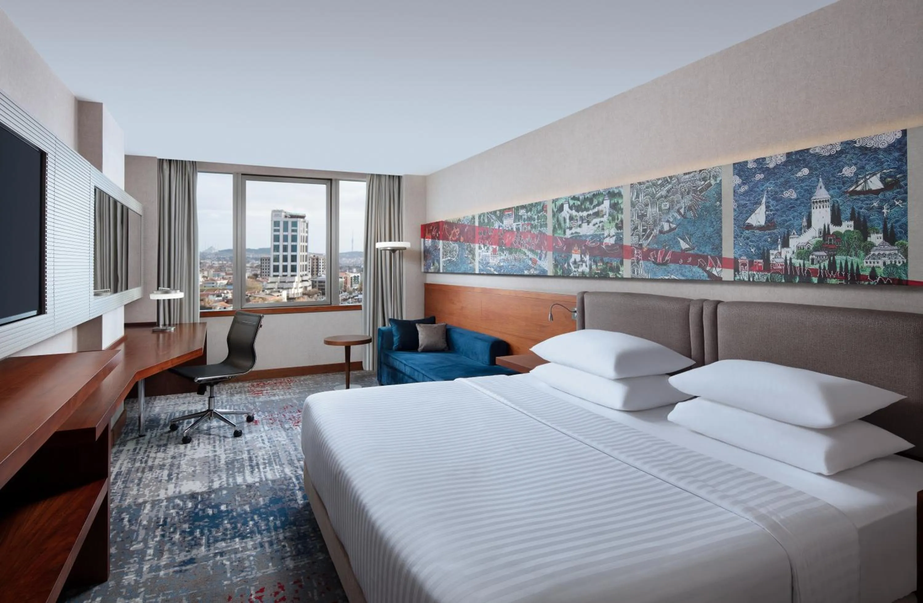 Photo of the whole room, Bed in Delta Hotels by Marriott Istanbul Levent