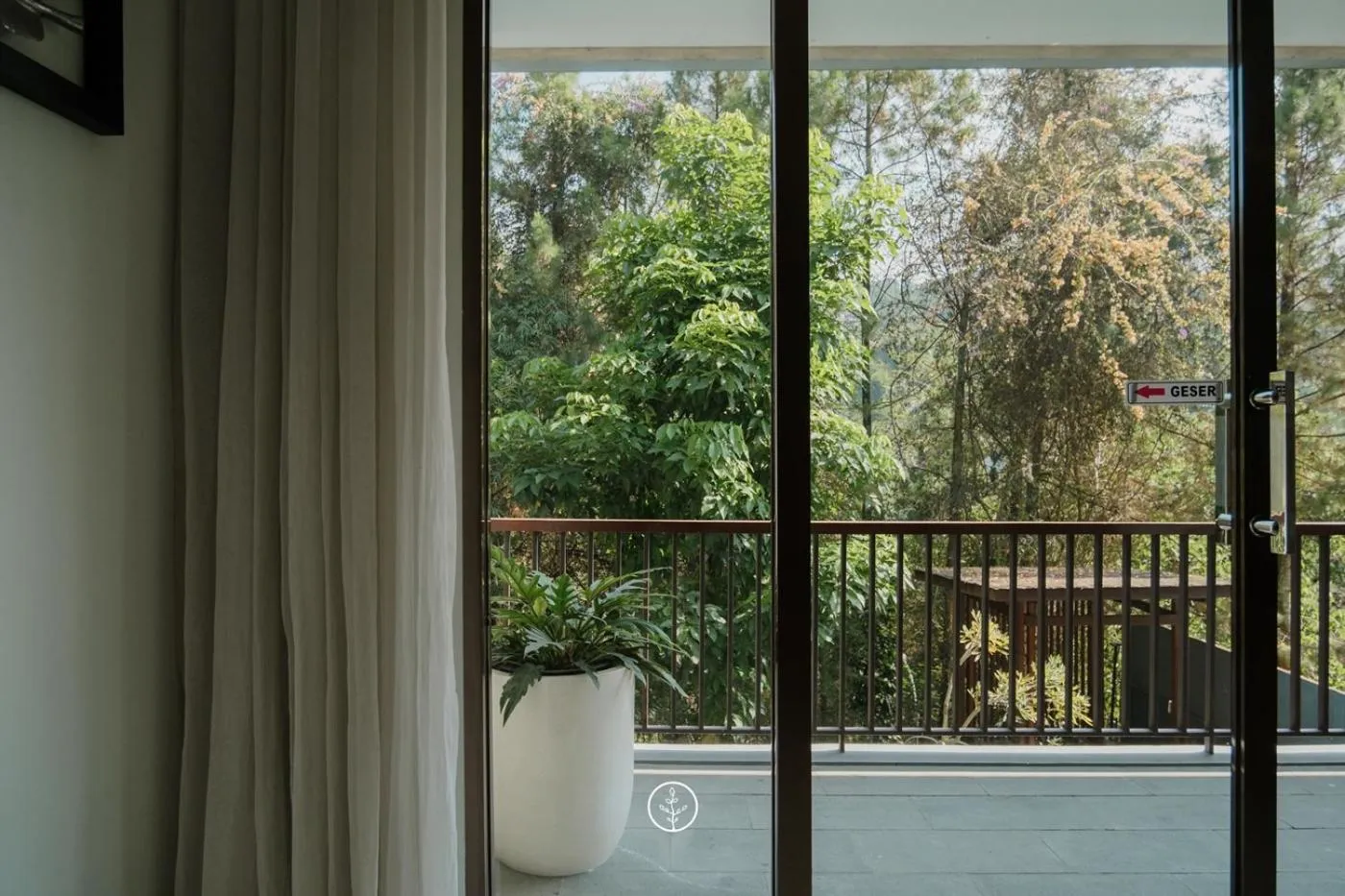 Balcony/Terrace in Hikari Hill View Villa 7 bedrooms with a private swimming pool