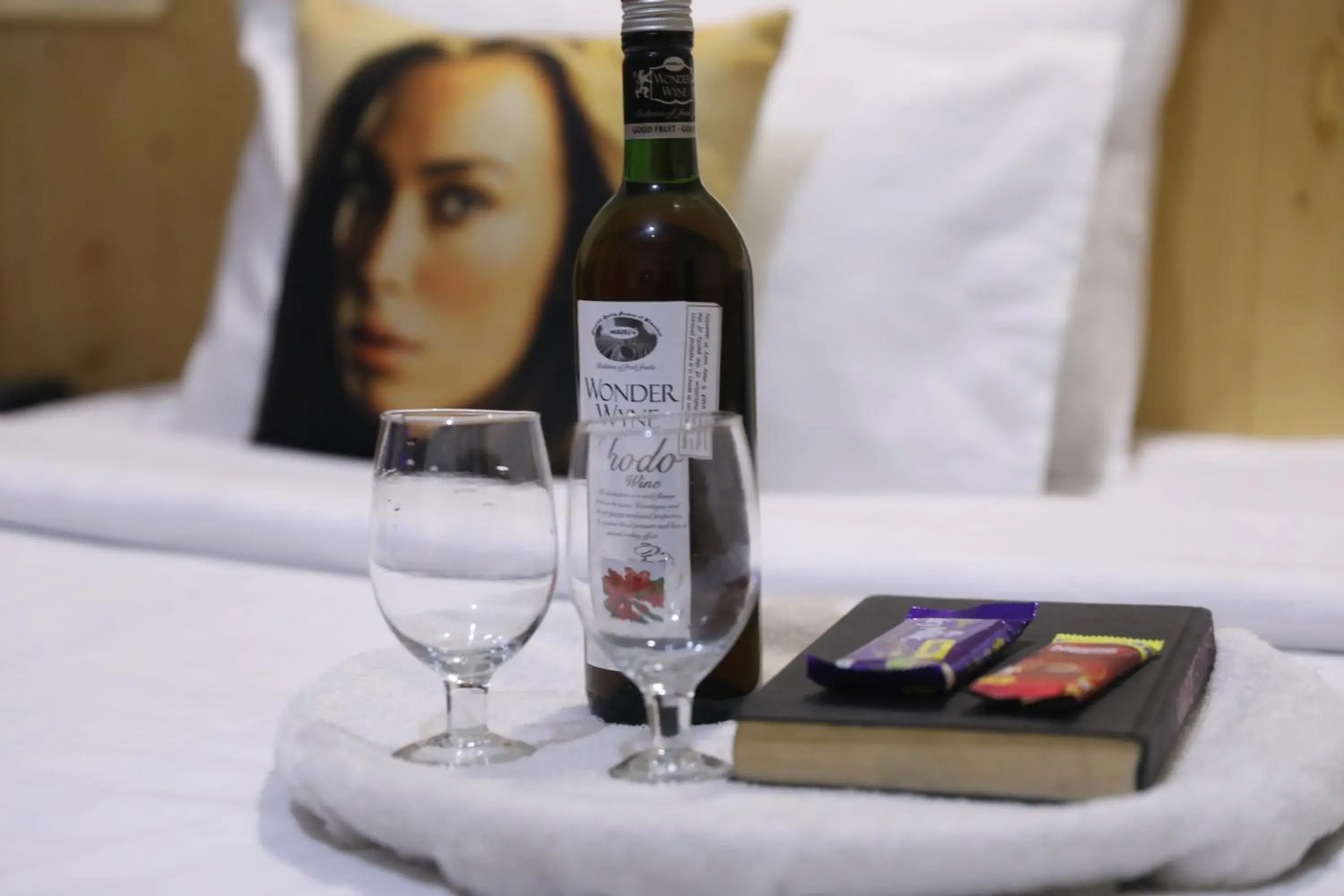 Bed in Hotel Purnima - A Riverside Hotel in Kasol Bed in Hotel Purnima - A Riverside Hotel in Kasol