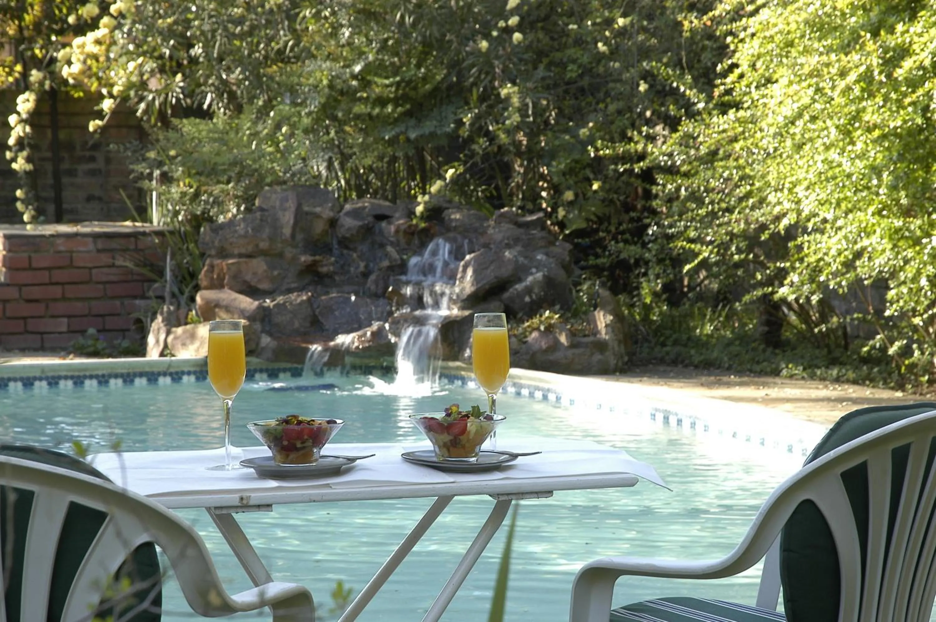 Swimming pool in Elonda B&B