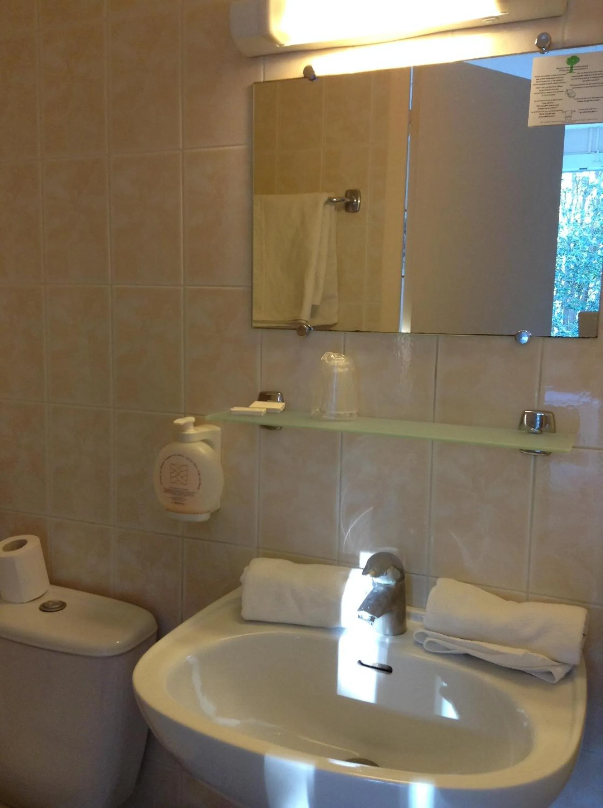 Toilet in Hotel les Troenes