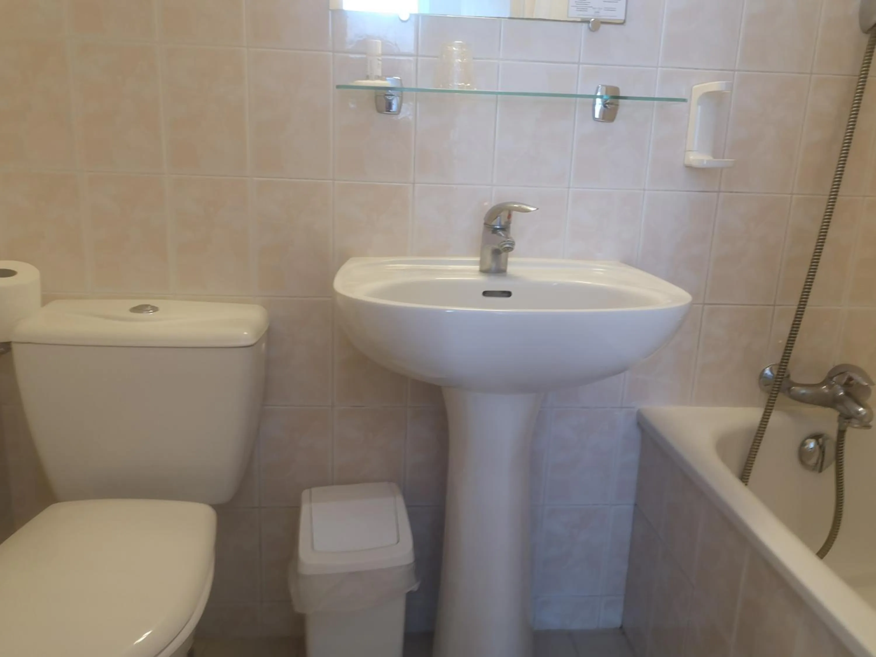 Toilet in Hotel les Troenes