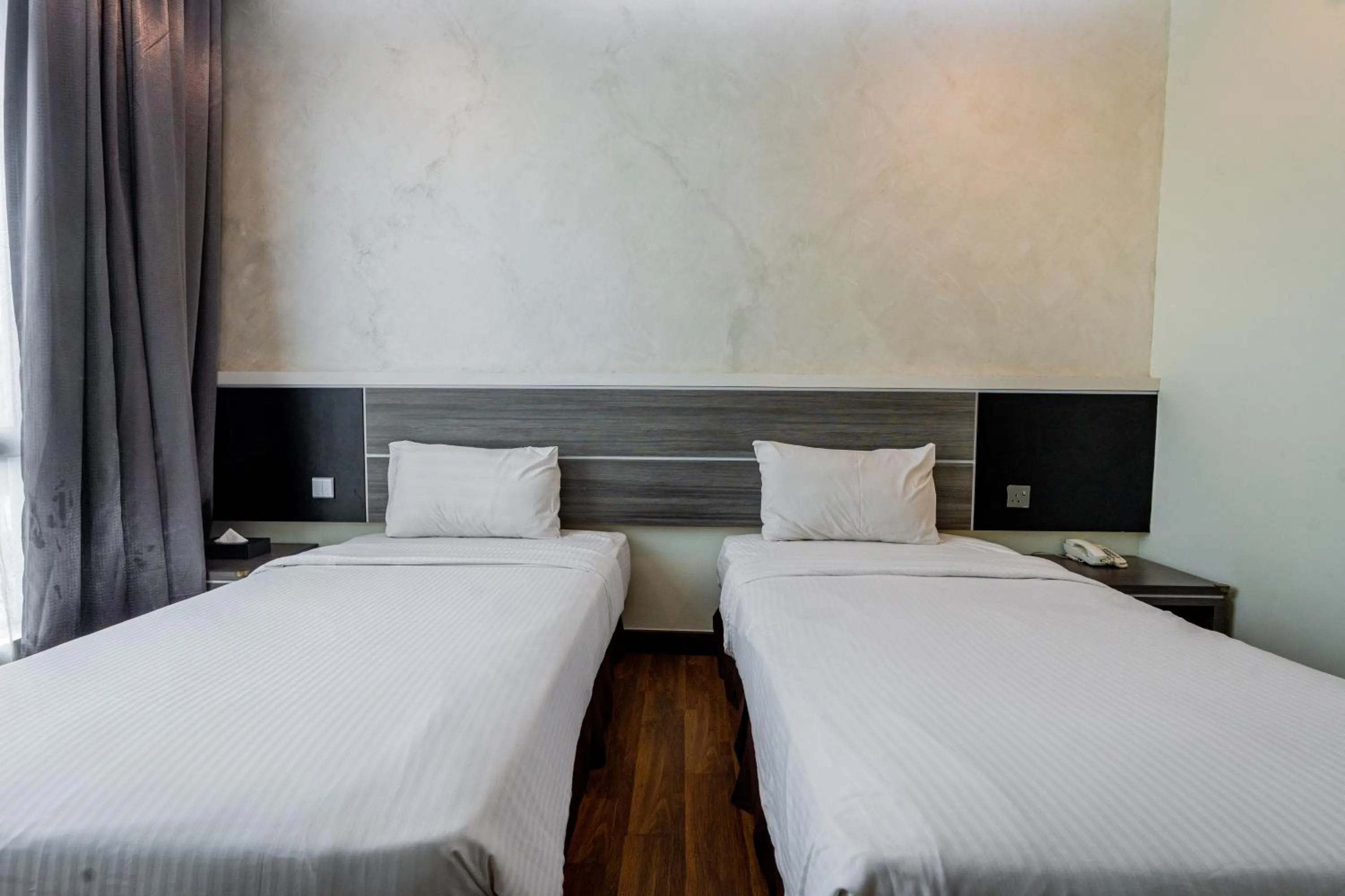 Bed in Indra Hotel Ipoh