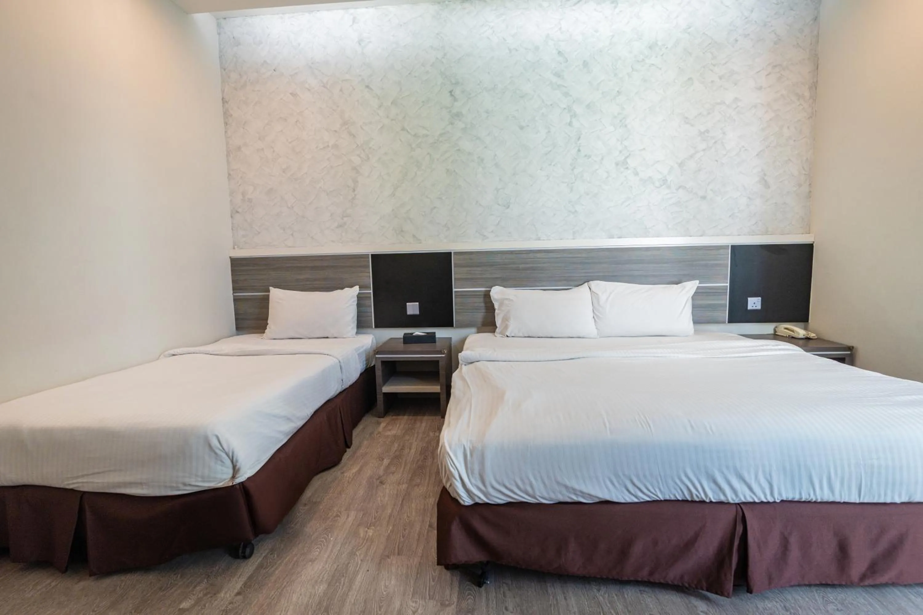 Bed in Indra Hotel Ipoh