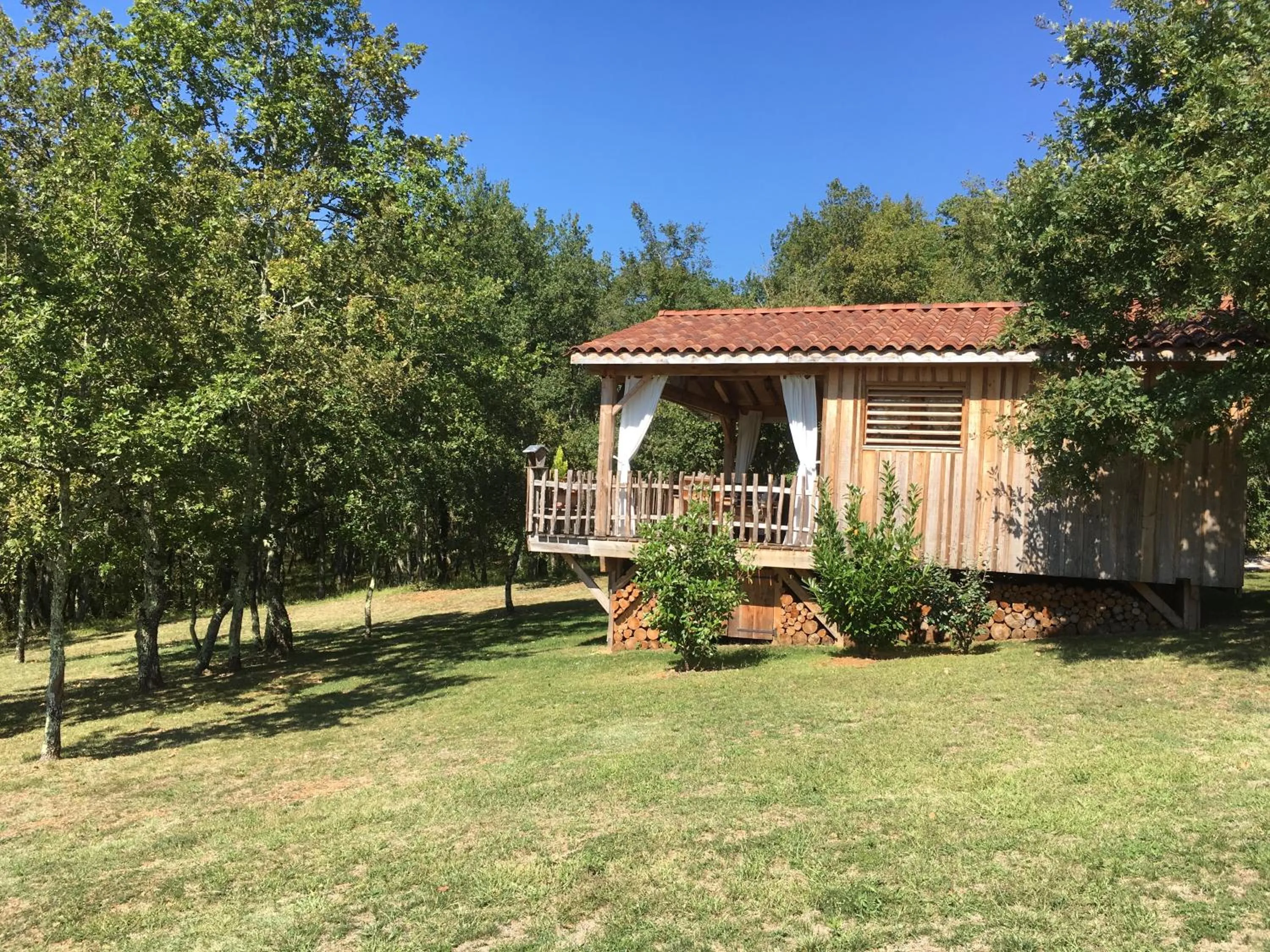 Garden in Le Lion D'Or en PERIGORD