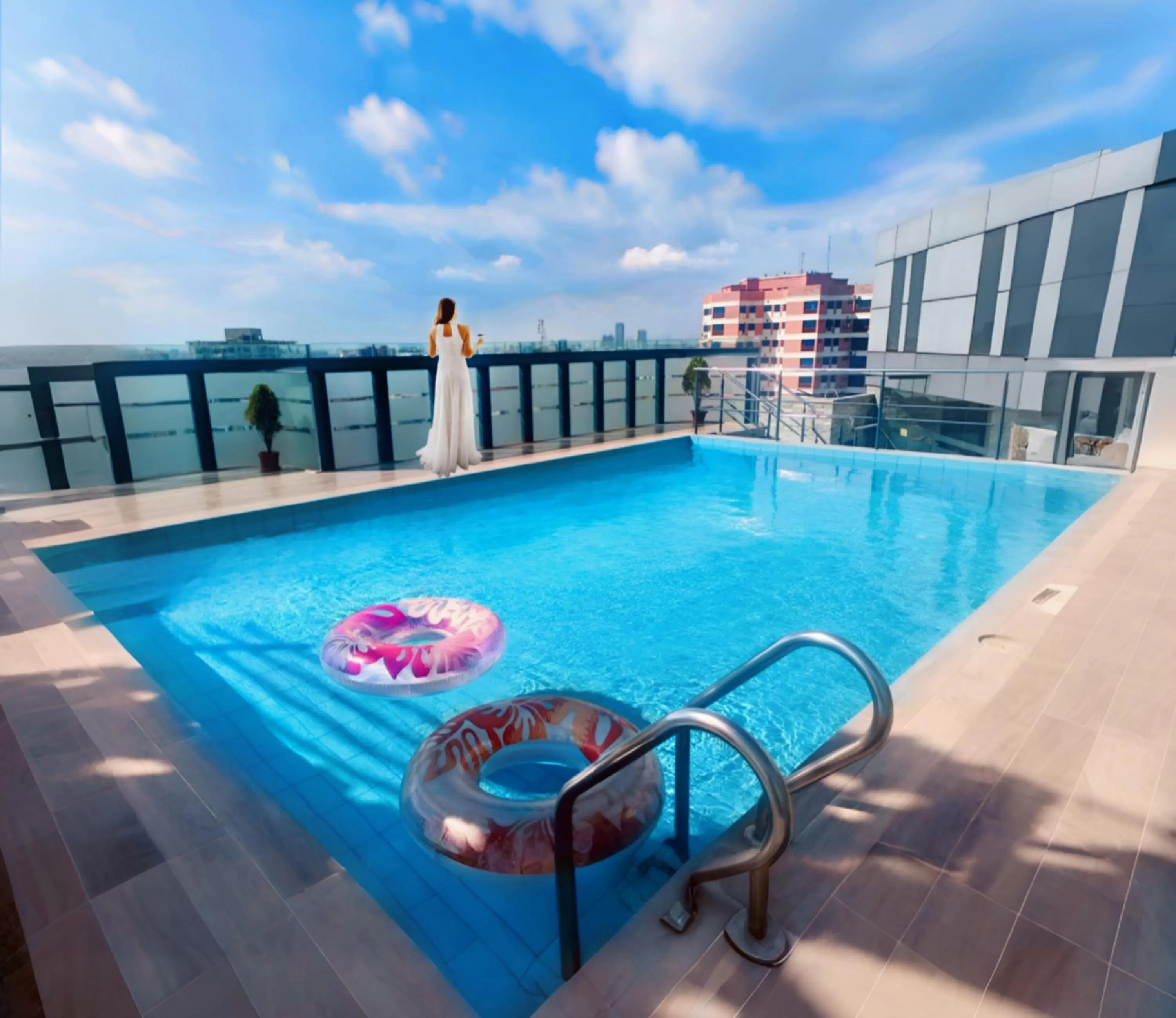 Swimming pool in Grand Palace Hotel & Resort Dhaka