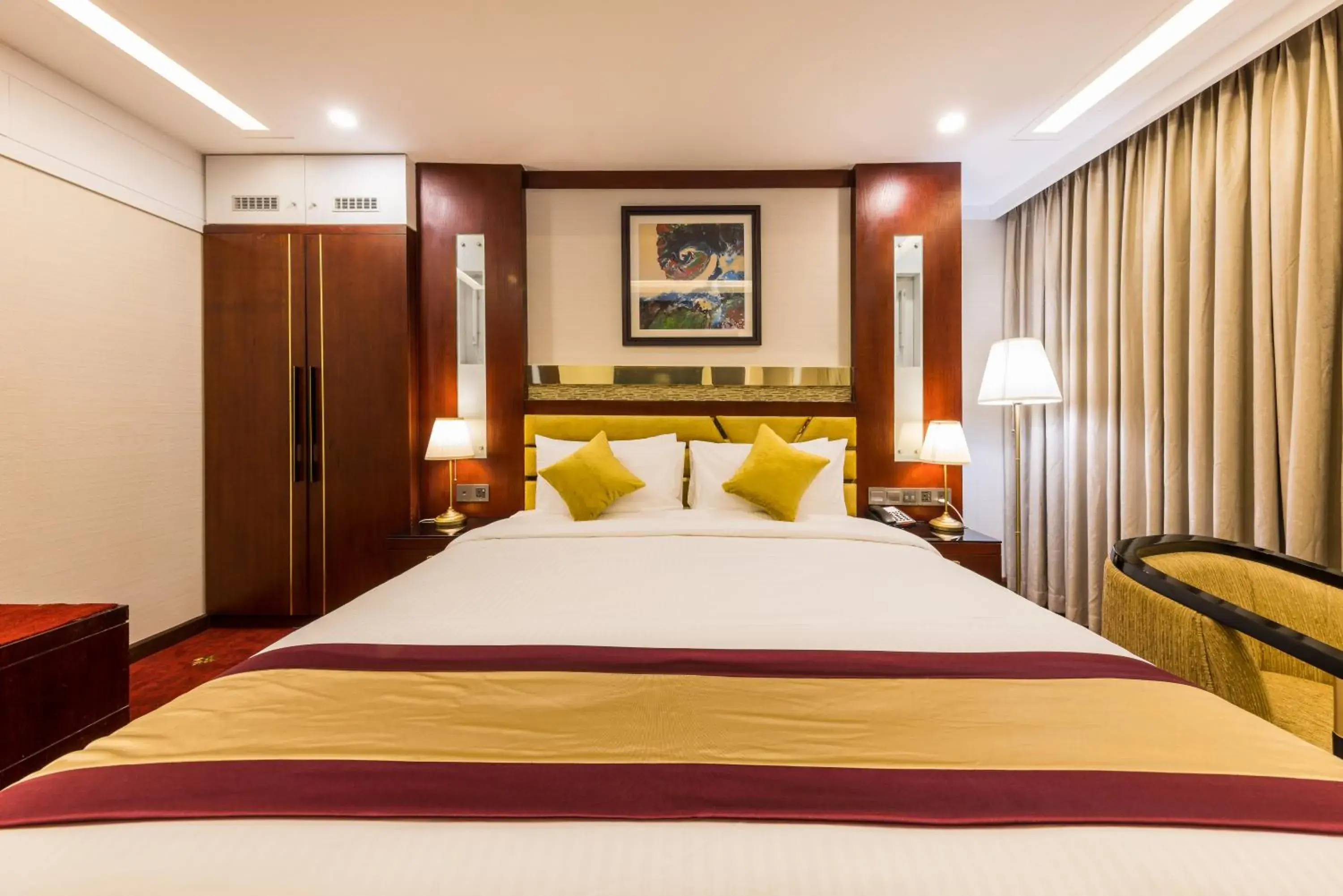 Bedroom, Bed in Grand Palace Hotel & Resort Dhaka Bedroom, Bed in Grand Palace Hotel & Resort Dhaka