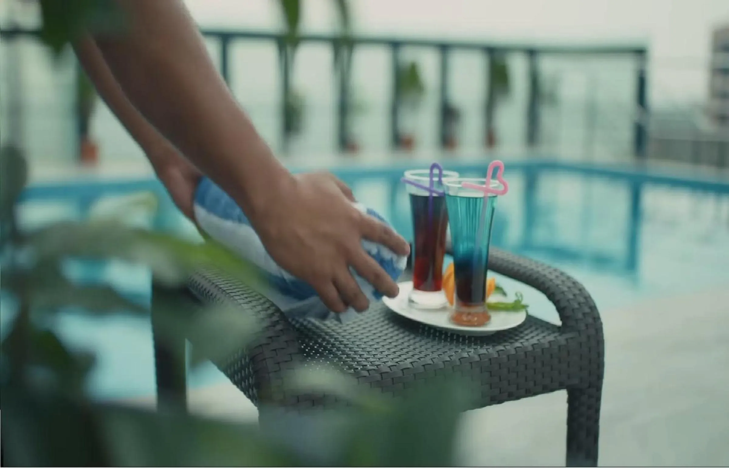 Swimming pool in Grand Palace Hotel & Resort Dhaka