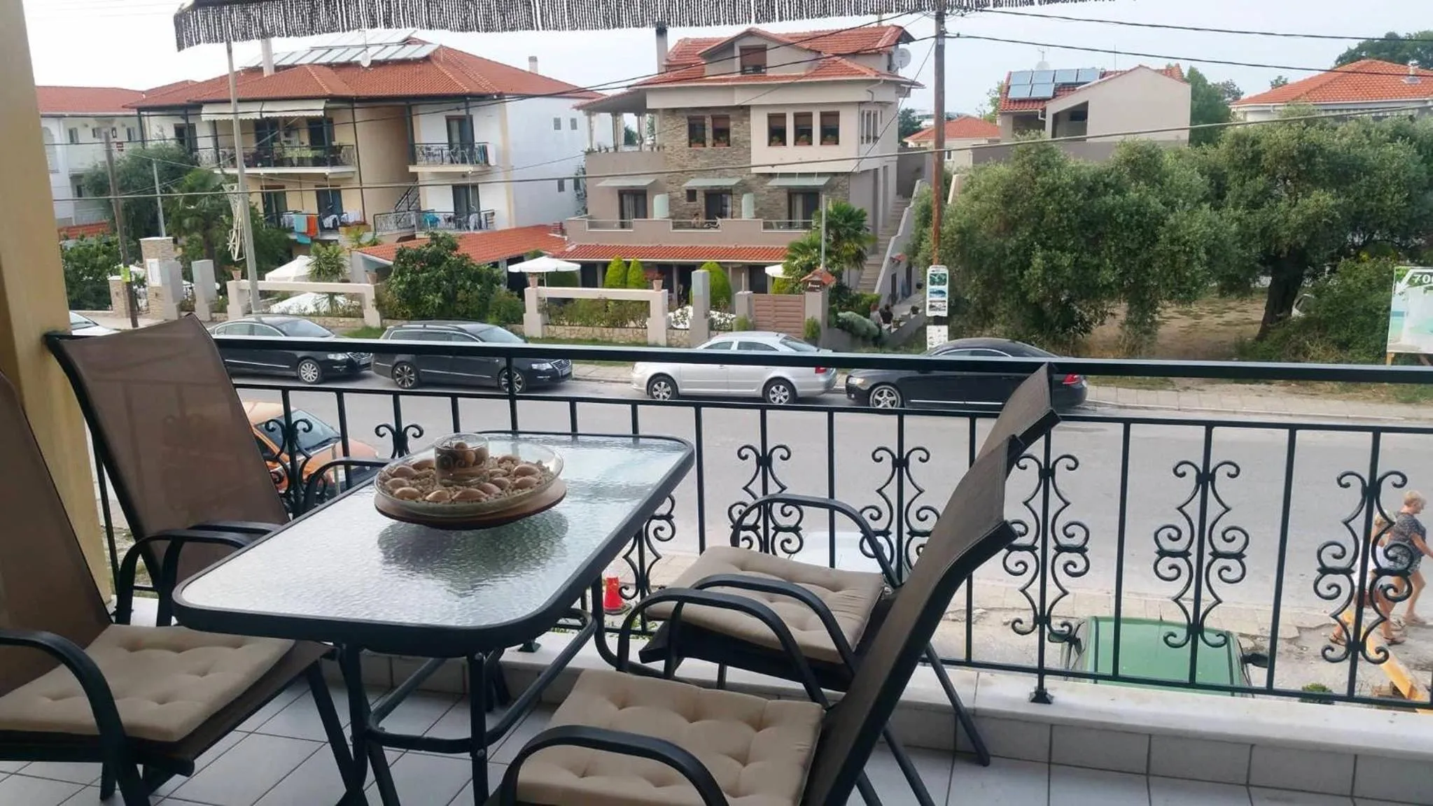 Balcony/Terrace in Villa Anna