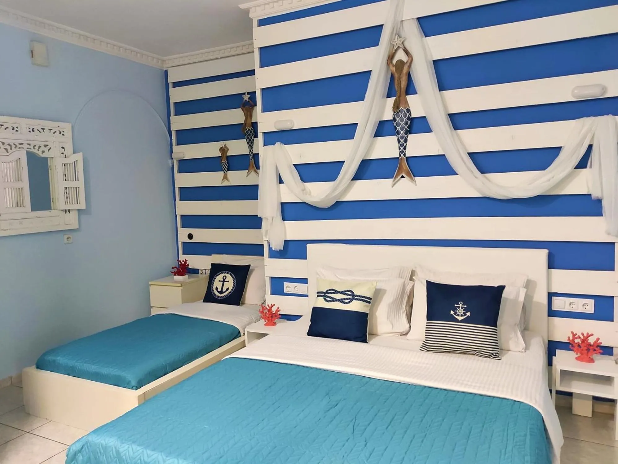 Bed in Villa Anna