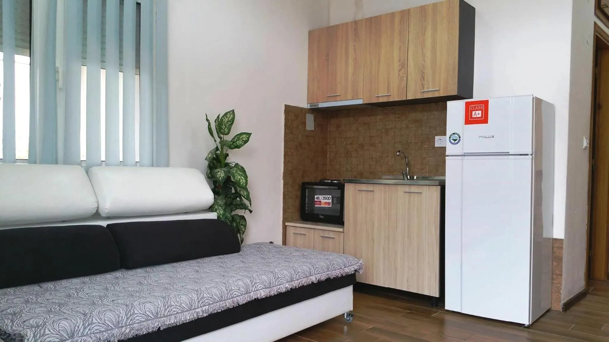 Kitchen or kitchenette in Villa Anna