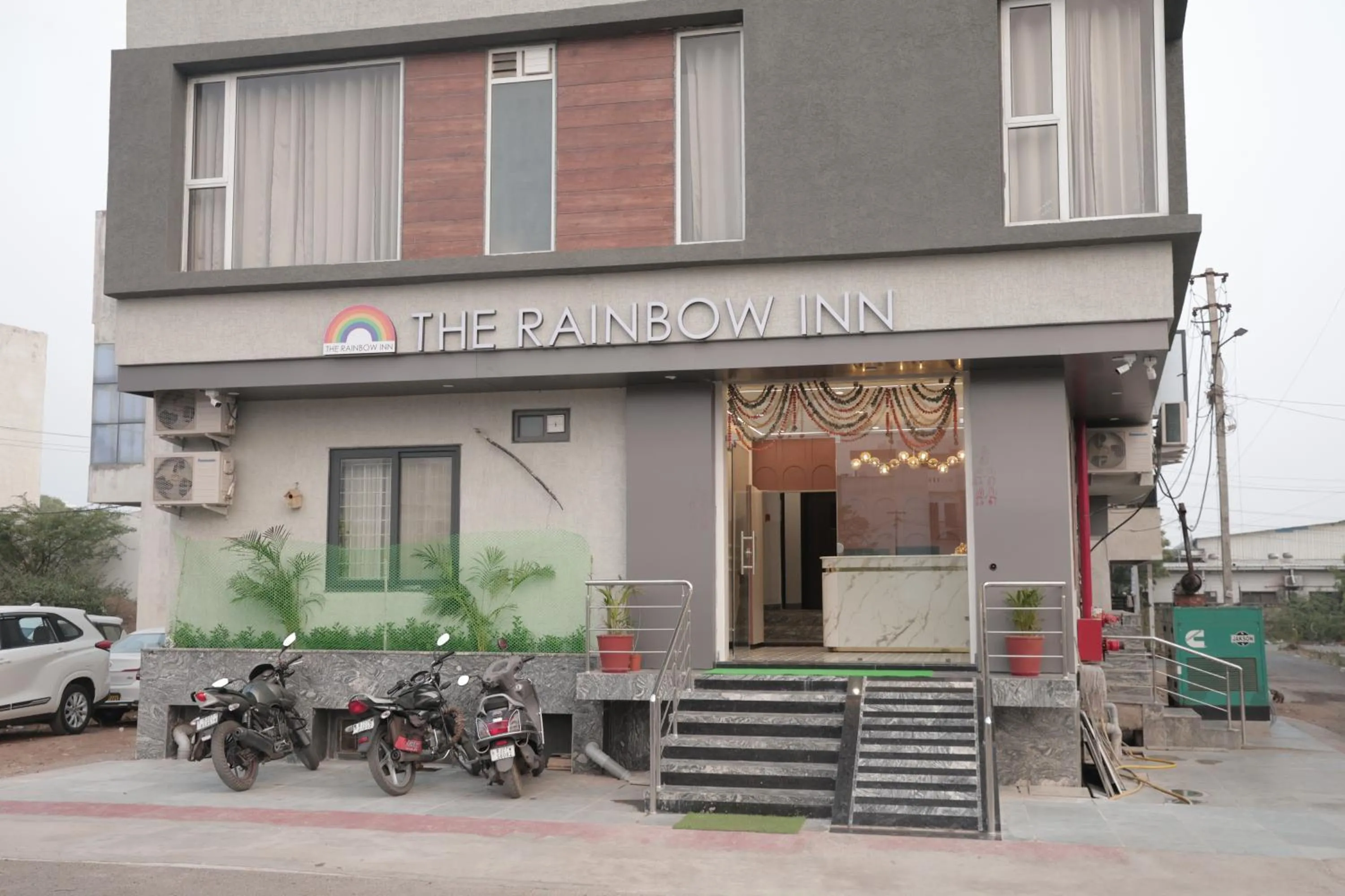 Property building in Hotel The Rainbow Inn