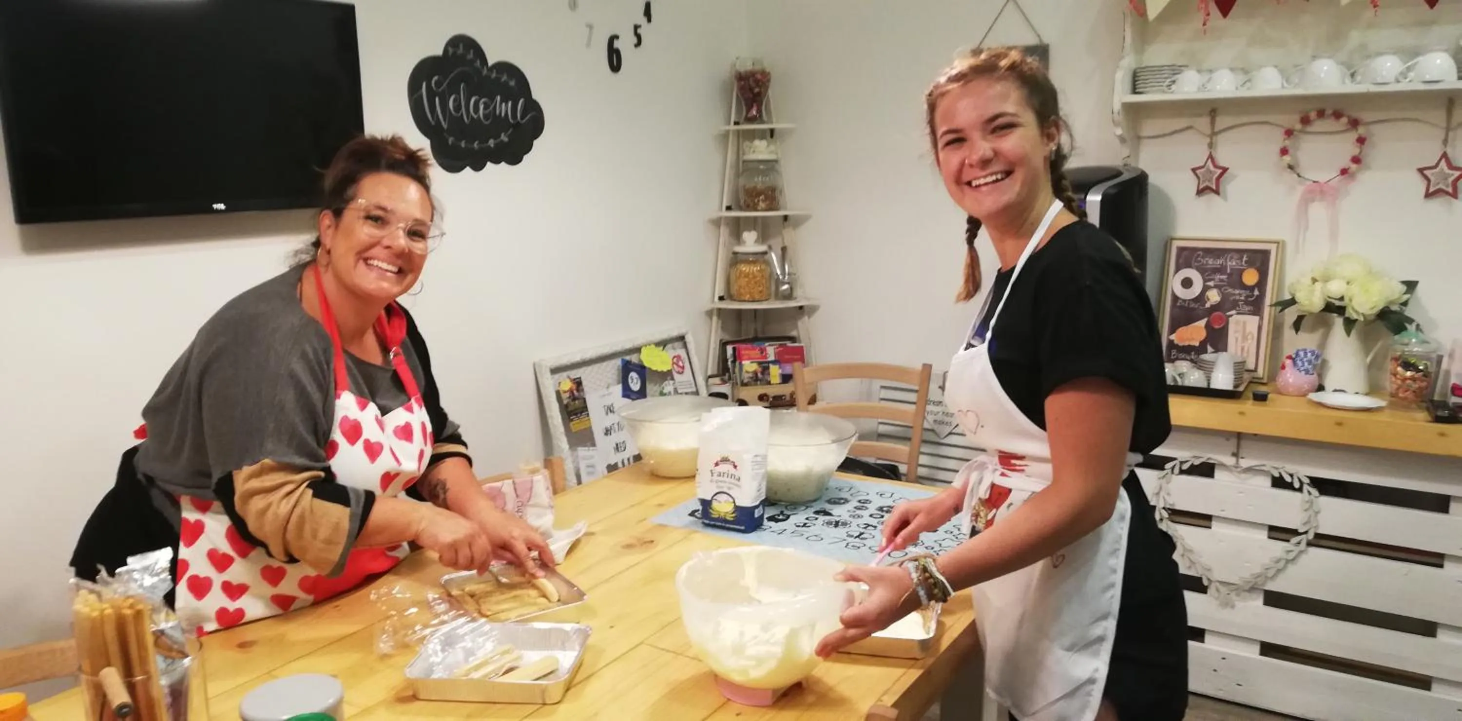 Food and drinks in Vaticano Charming Rooms
