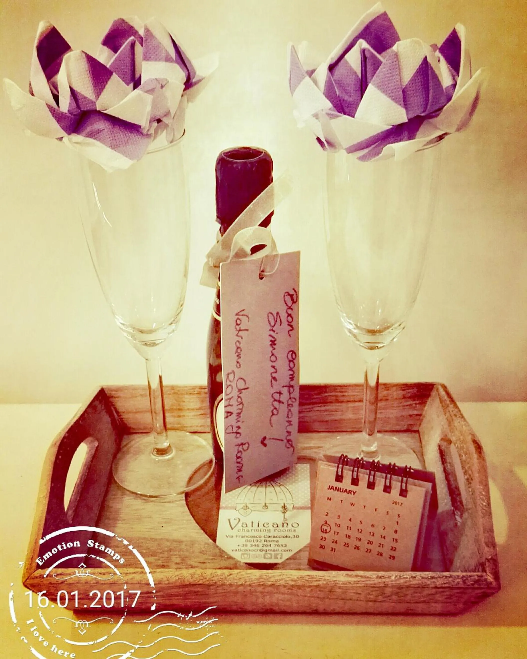 Decorative detail in Vaticano Charming Rooms