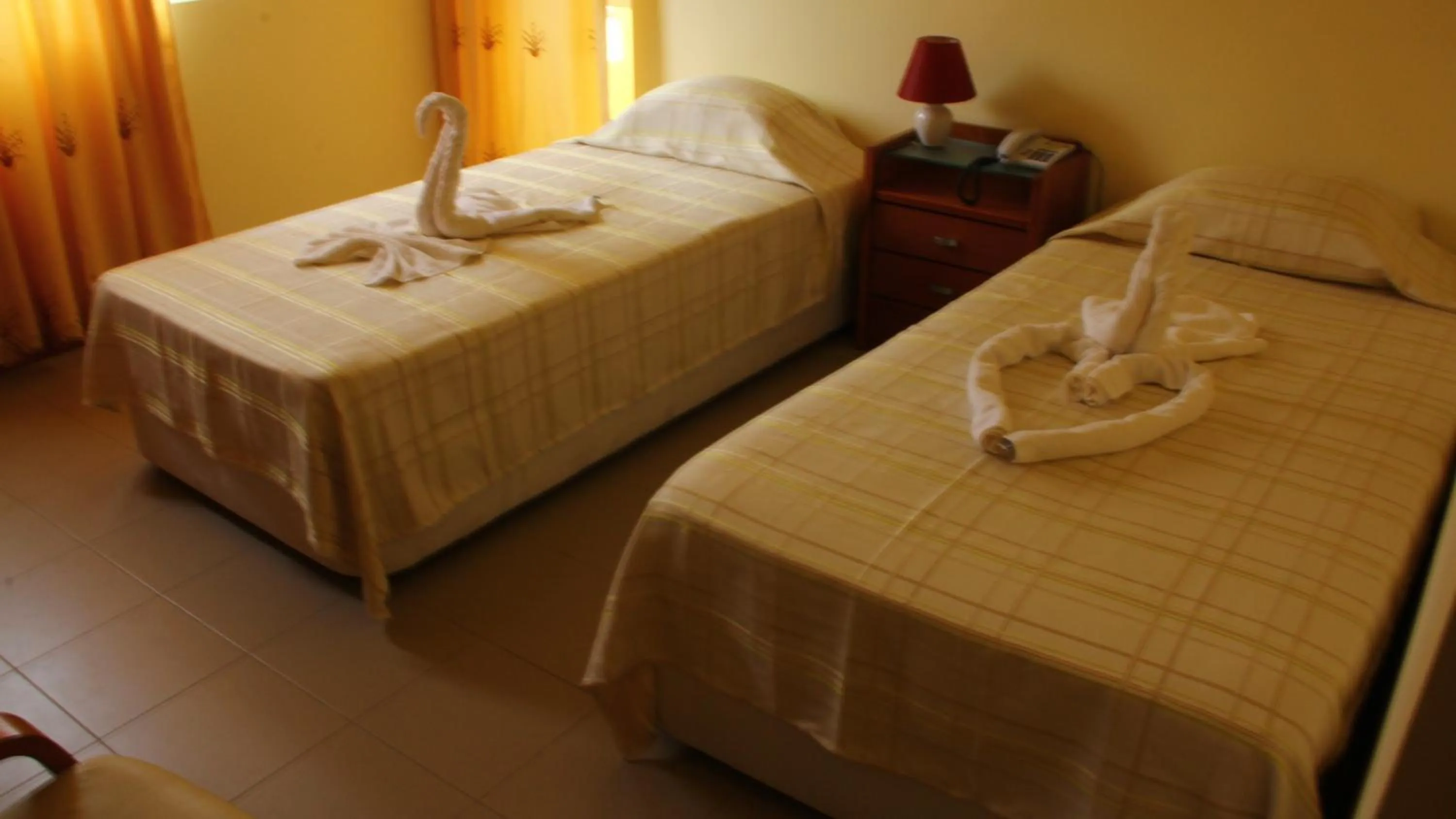 Bed in Hotel Lazareto