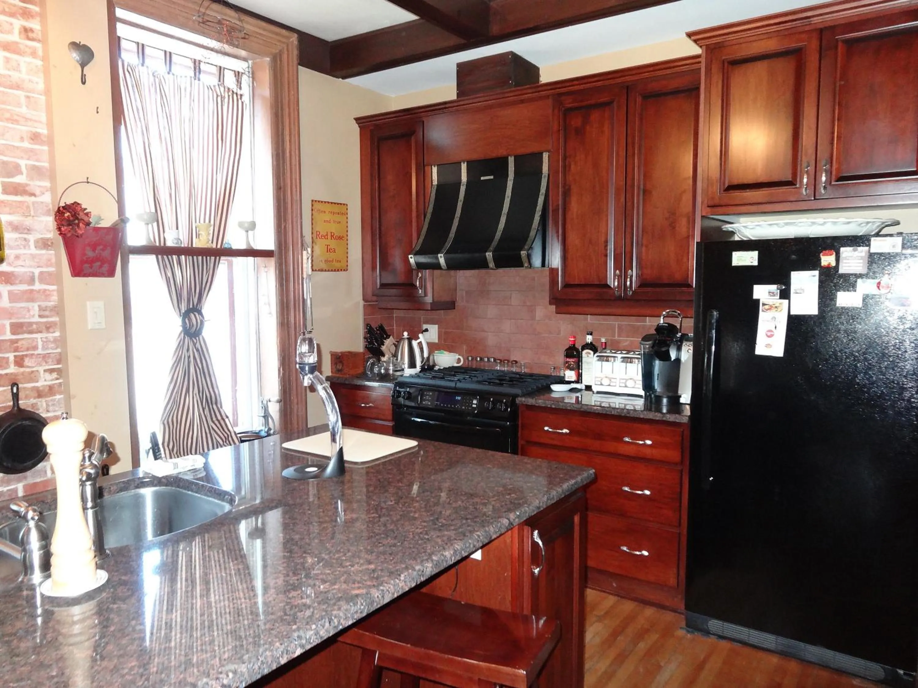 Kitchen or kitchenette in A Tanners Home Inn Bed and Breakfast
