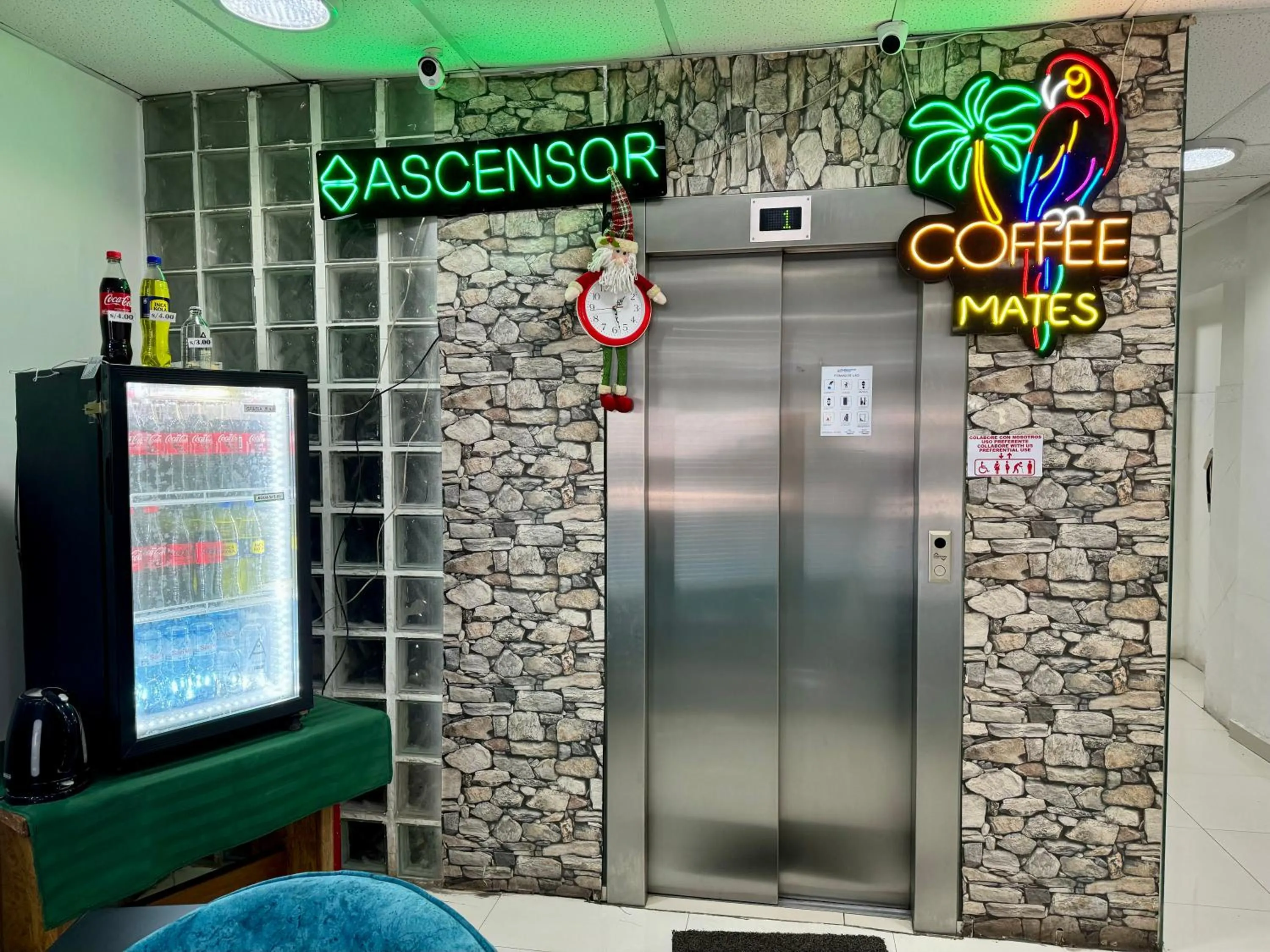 Lobby or reception in Hotel Plateros