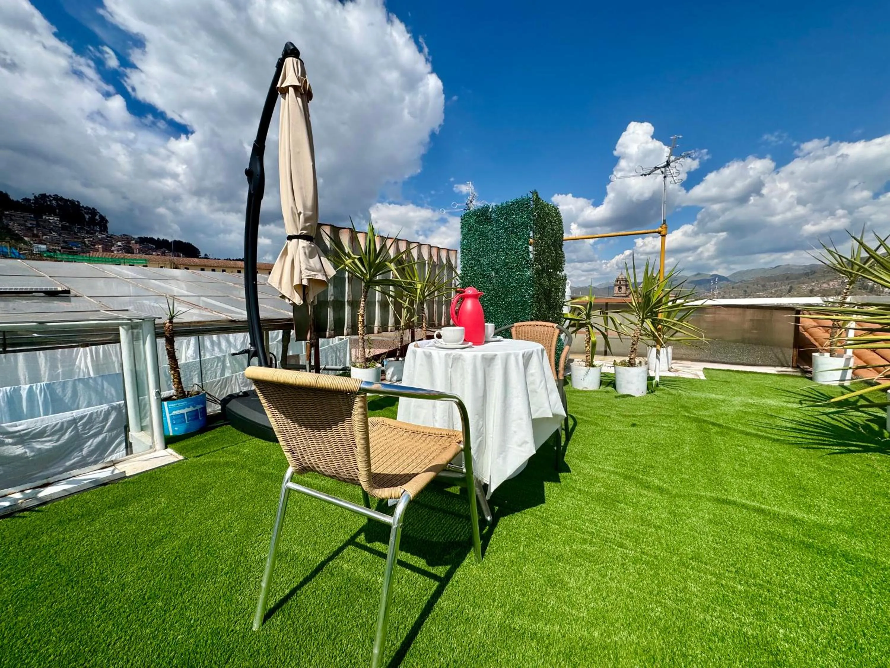 Balcony/Terrace in Hotel Plateros