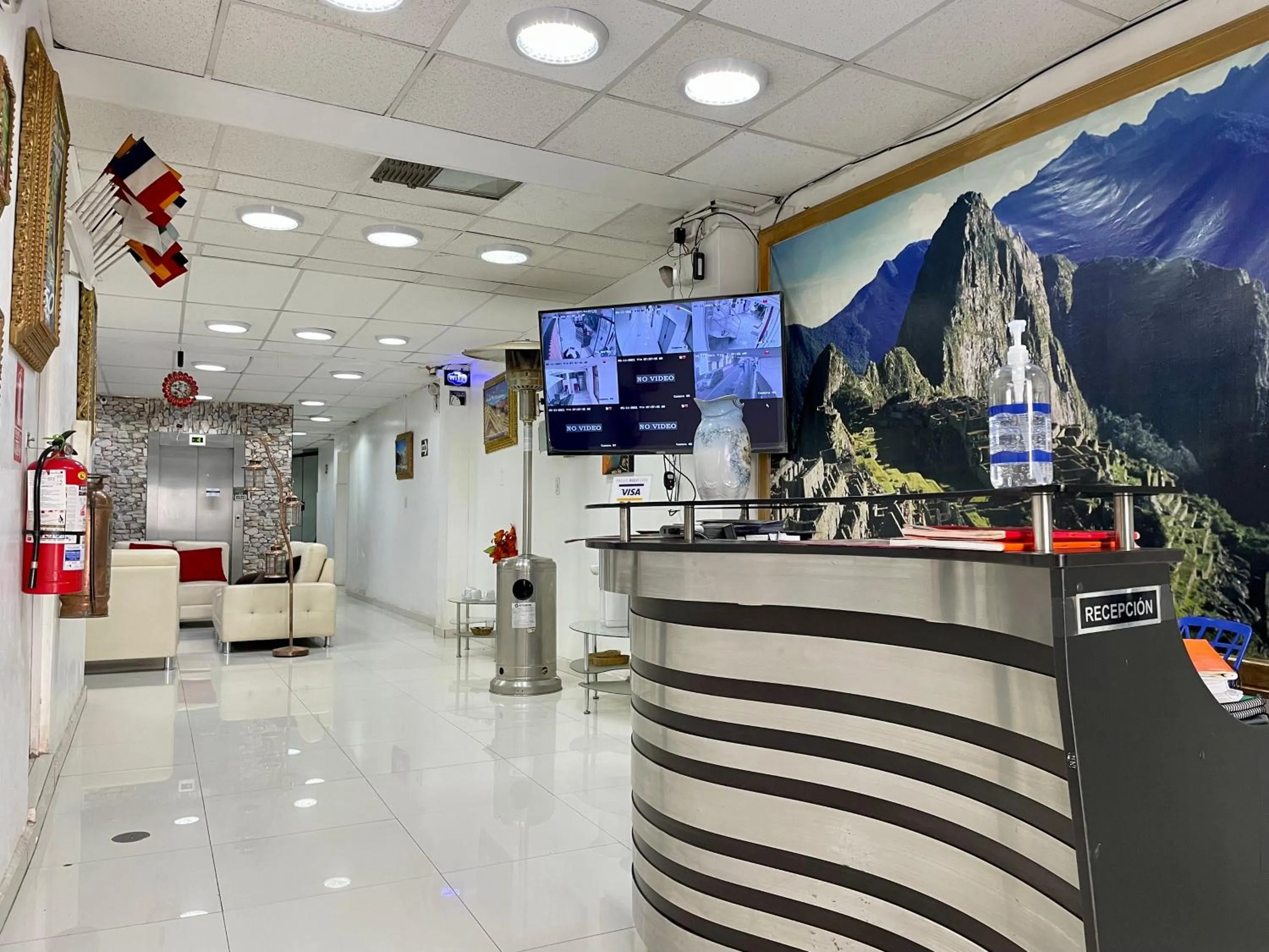 Lobby or reception in Hotel Plateros