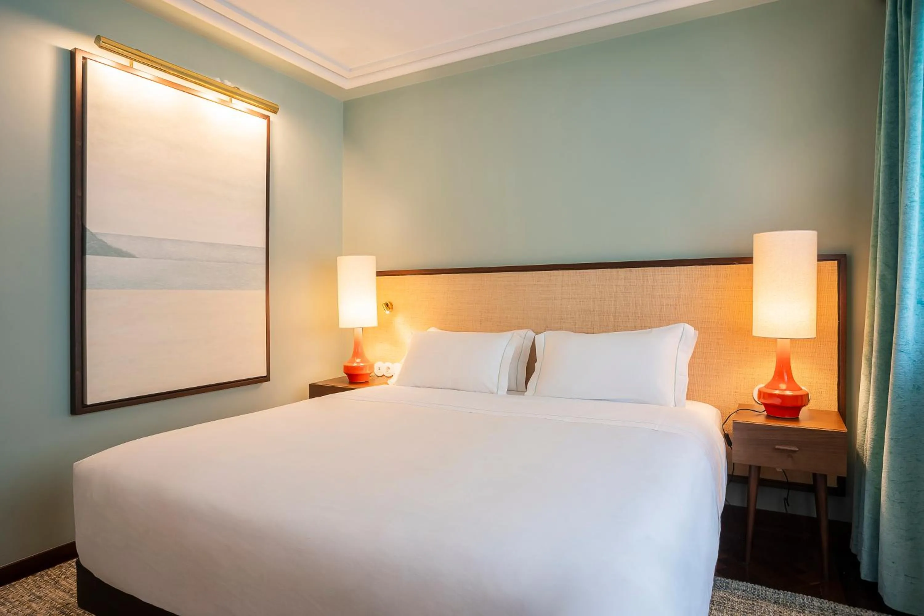 Bed in Ocean Boutique Guesthouse