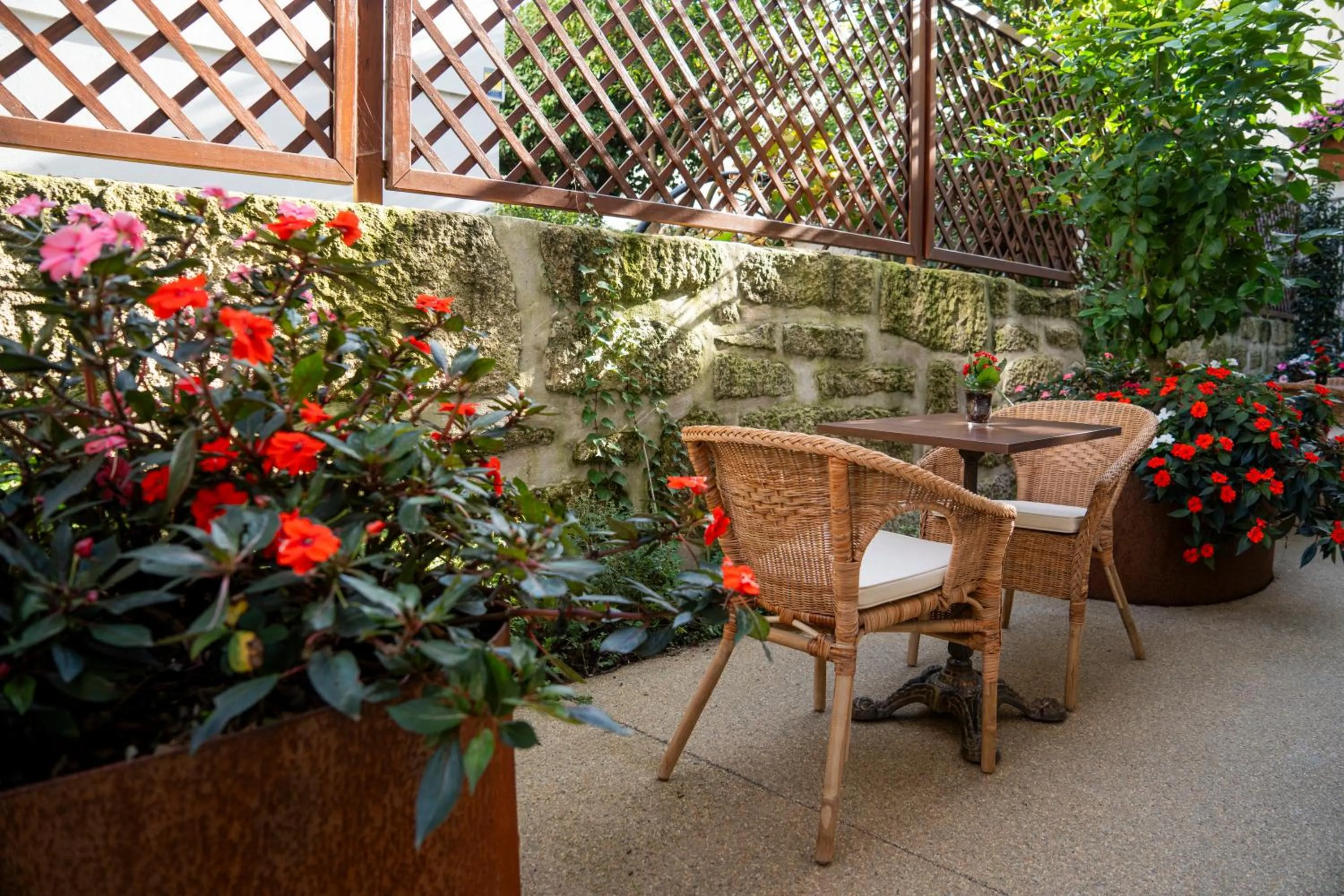 Patio in Ocean Boutique Guesthouse