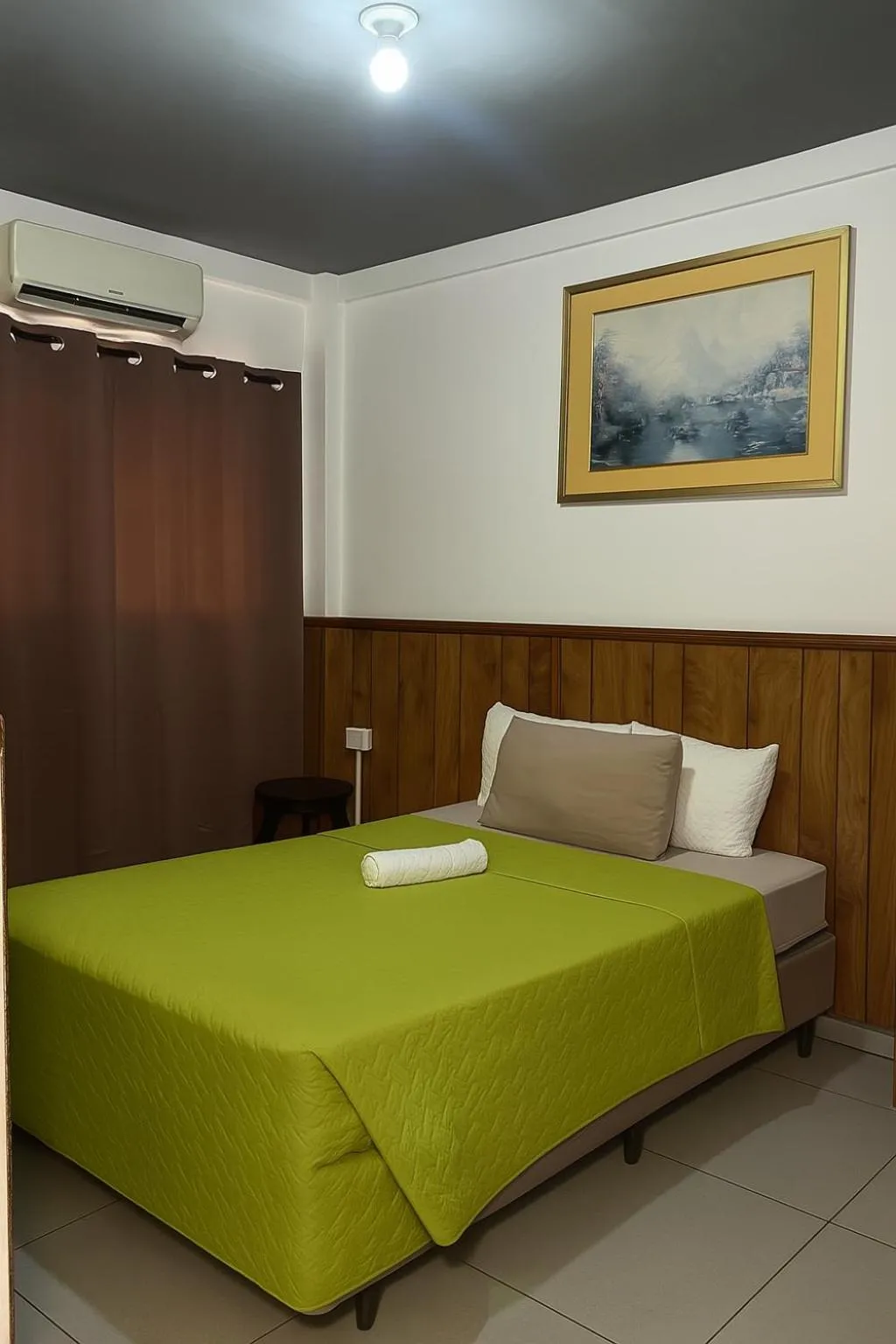 Bed in Hotel Manantiales El Salvador