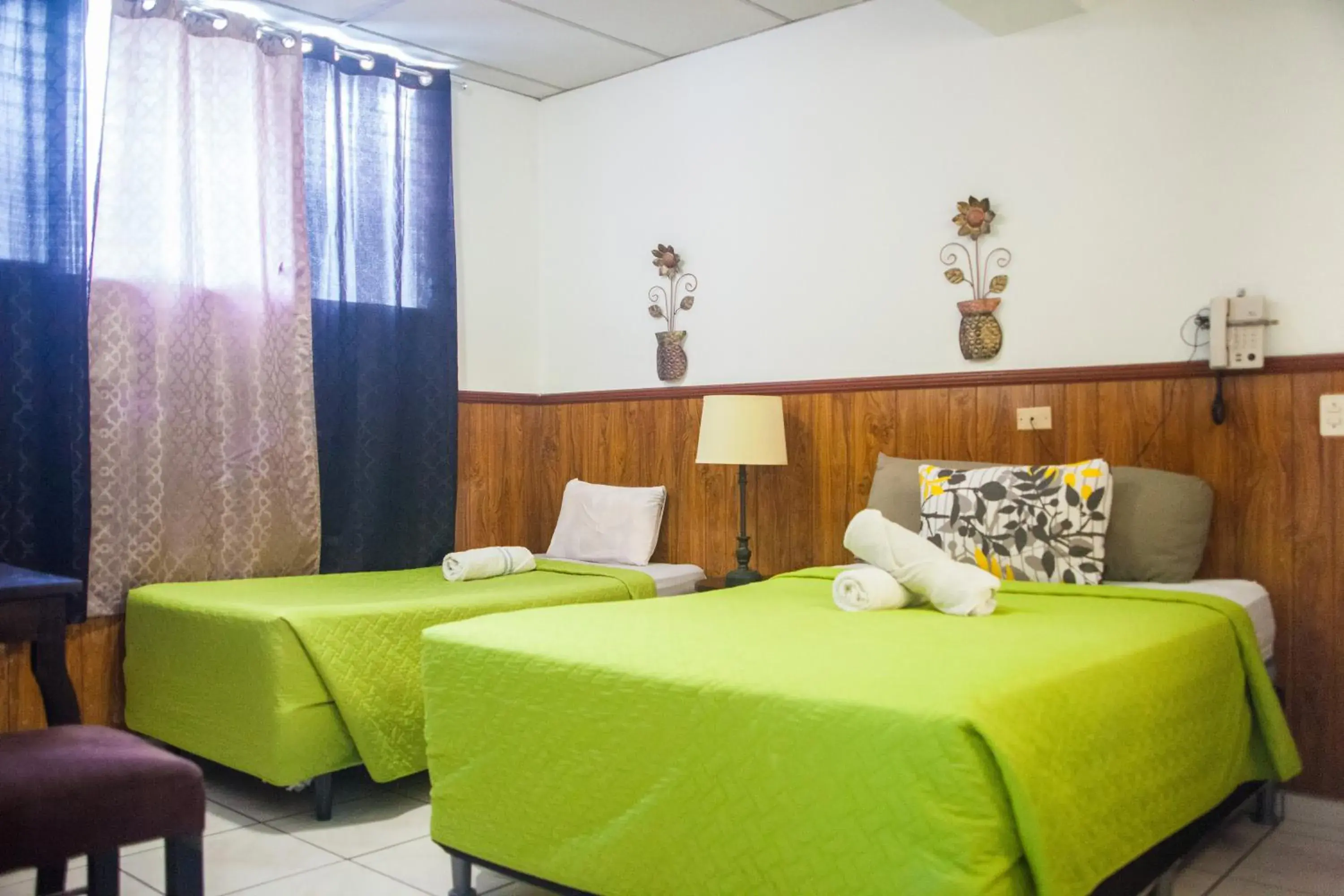 Bed in Hotel Manantiales El Salvador Bed in Hotel Manantiales El Salvador