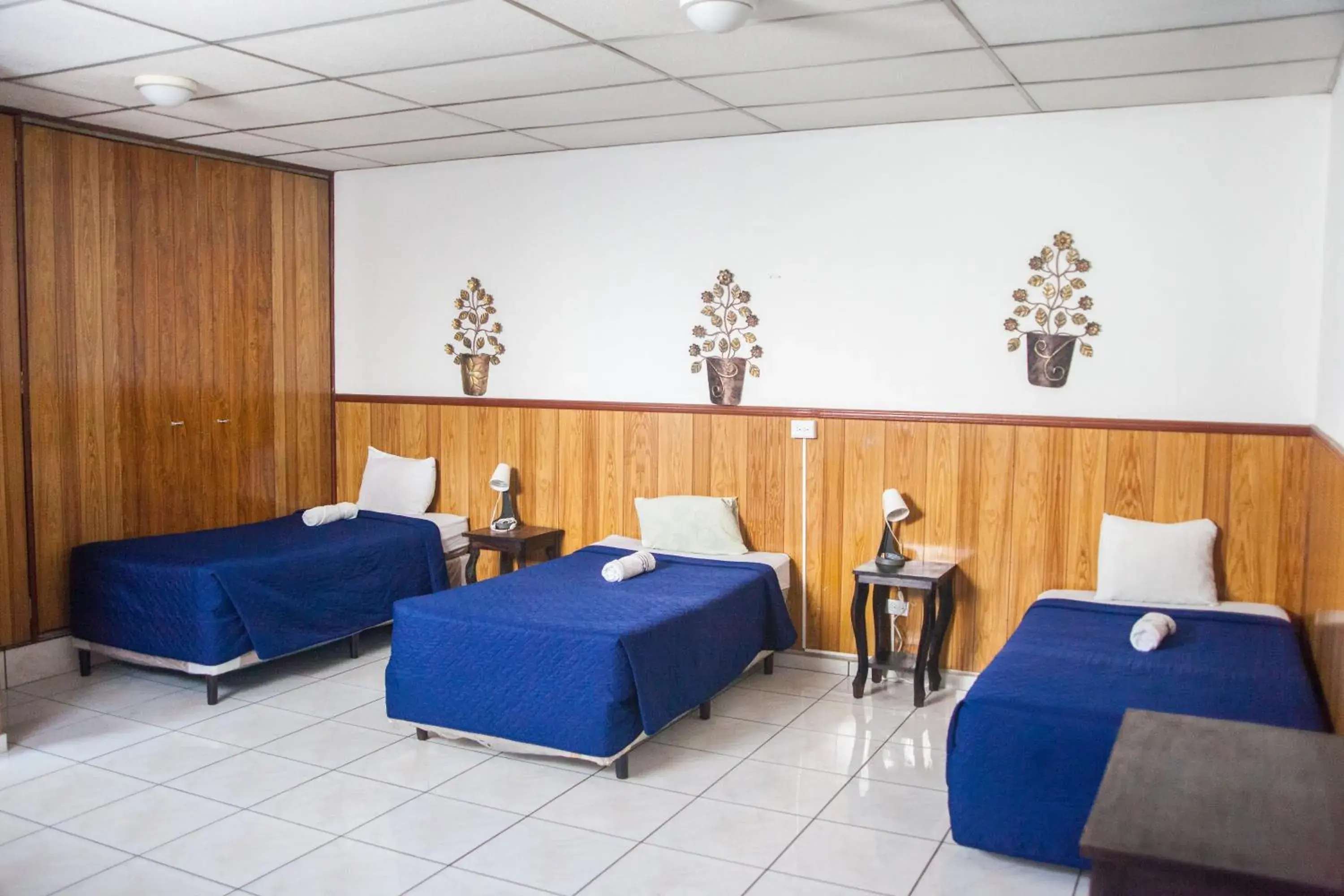 Bed in Hotel Manantiales El Salvador Bed in Hotel Manantiales El Salvador