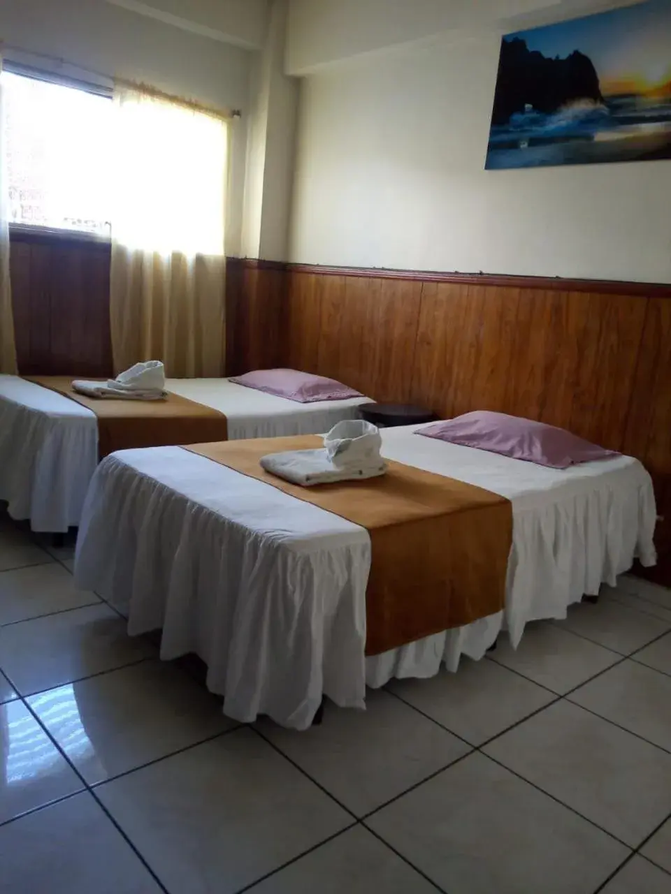 Bed in Hotel Manantiales El Salvador Bed in Hotel Manantiales El Salvador