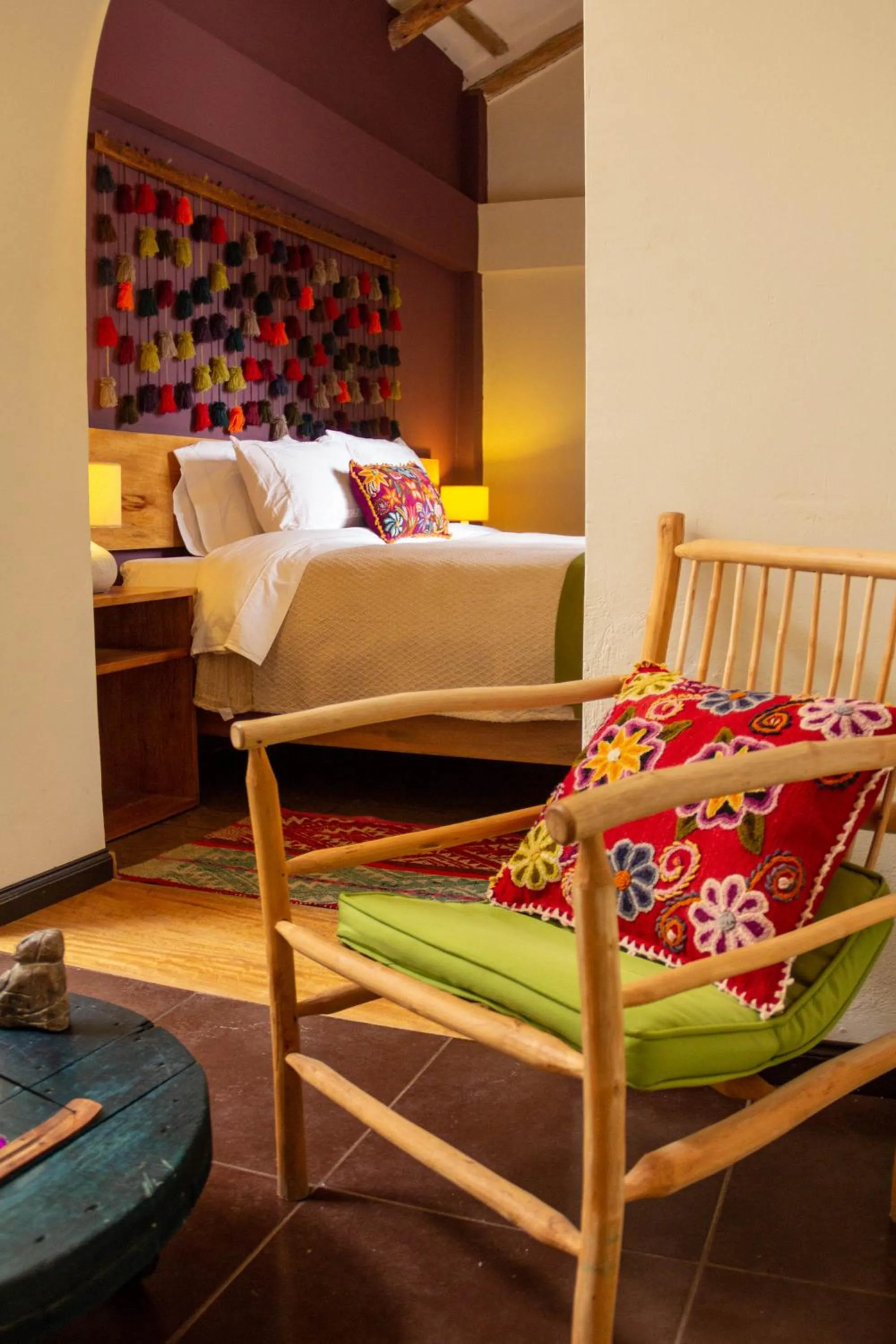 Bedroom, Bed in Casa de La Chola