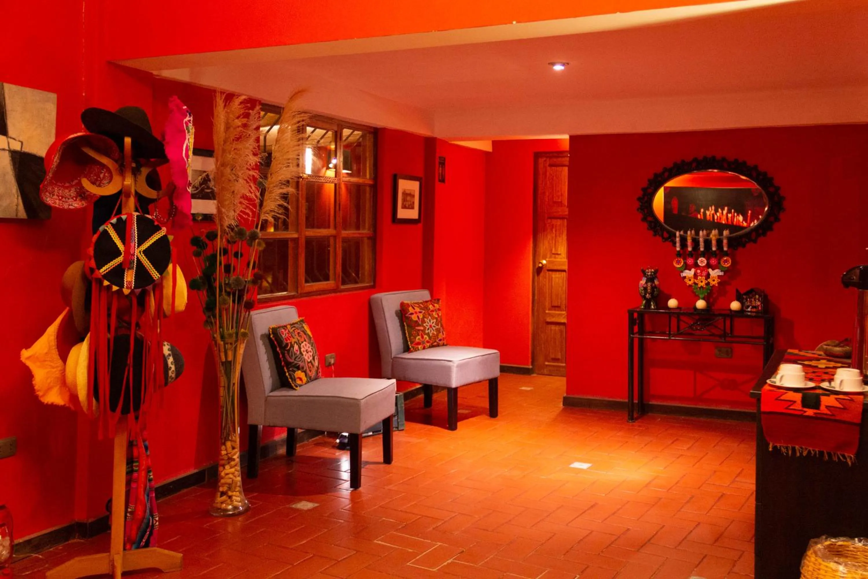 Living room in Casa de La Chola