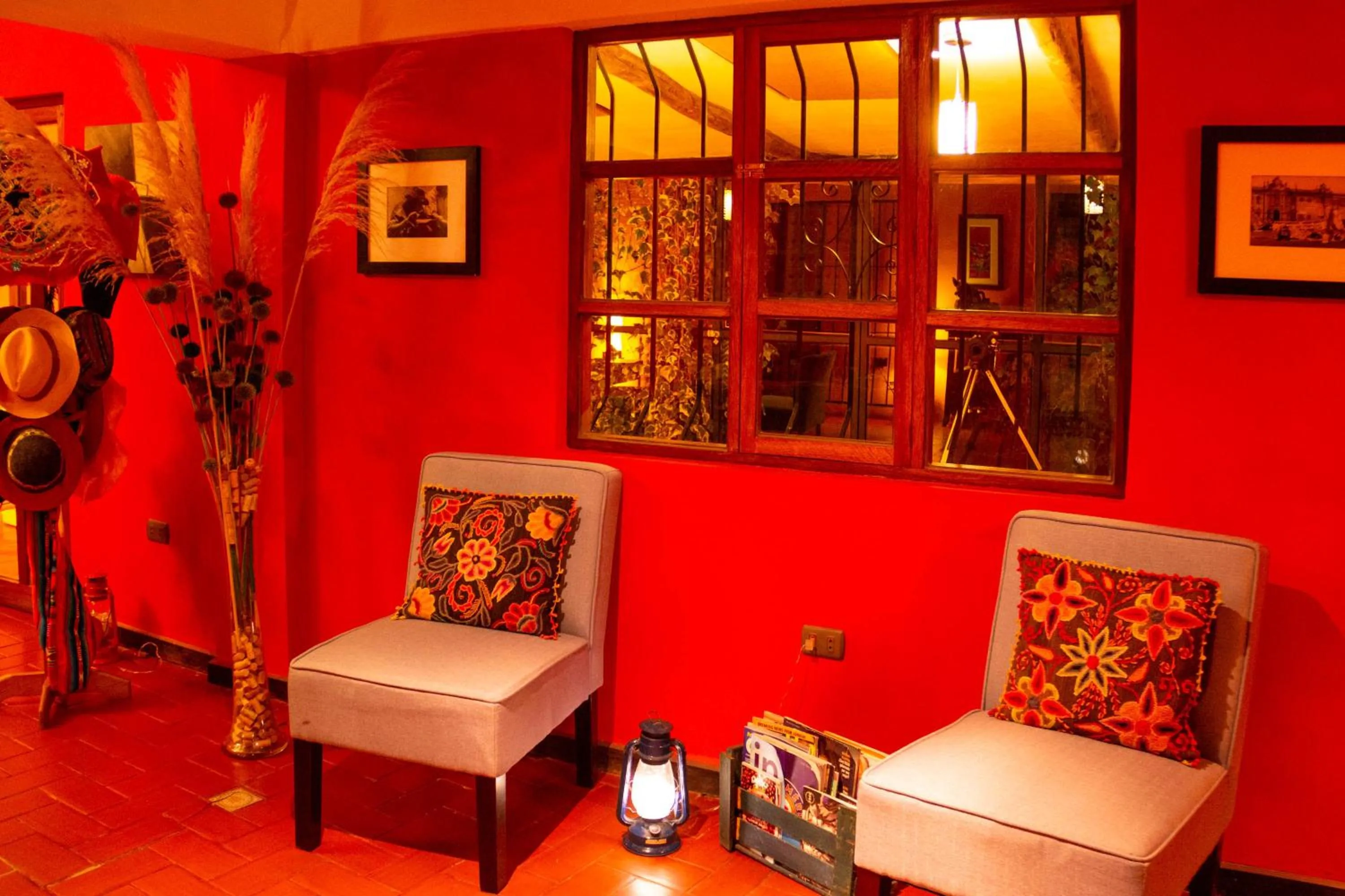 Living room in Casa de La Chola