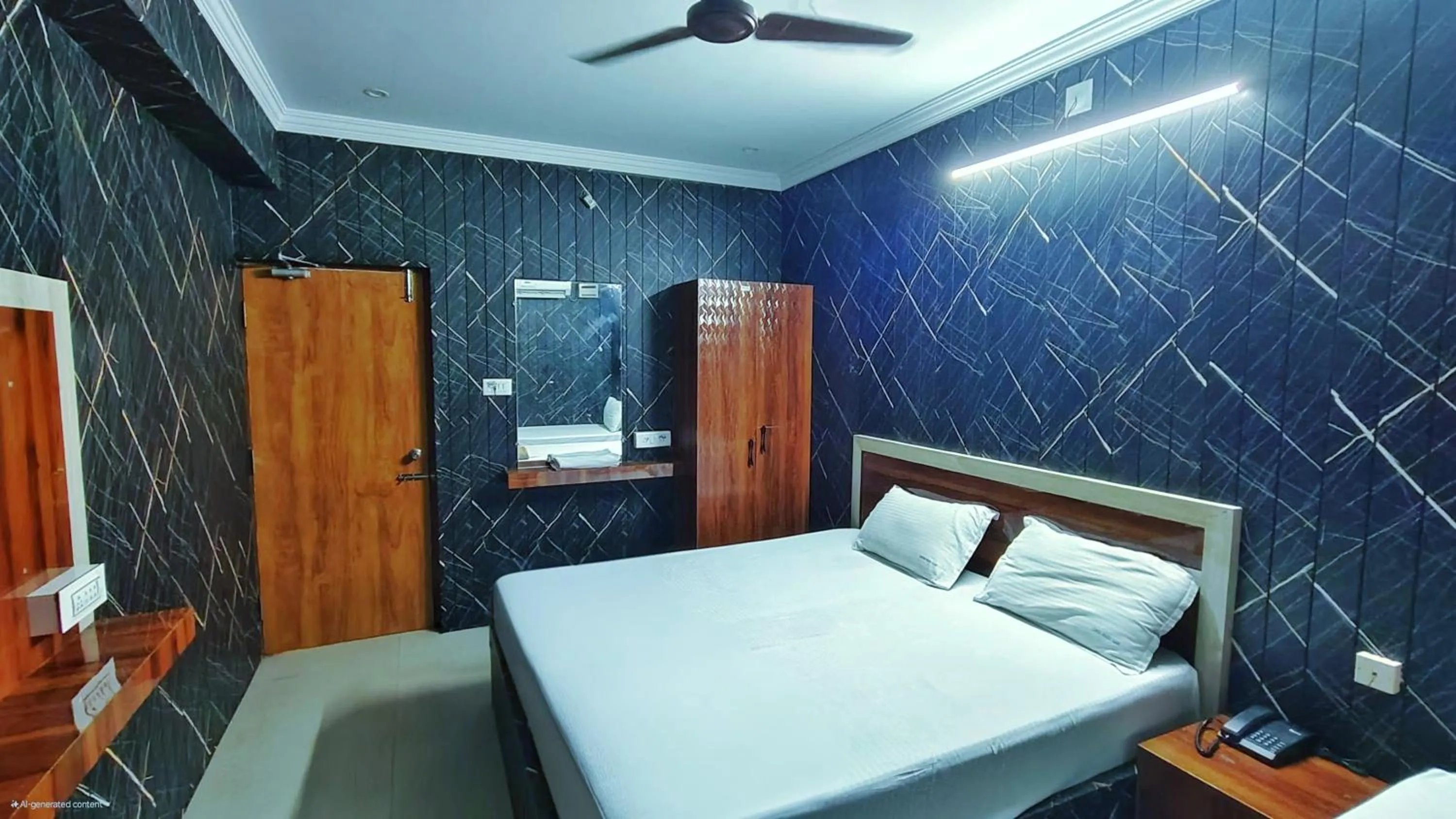 Bed in Hotel Govindh Heights