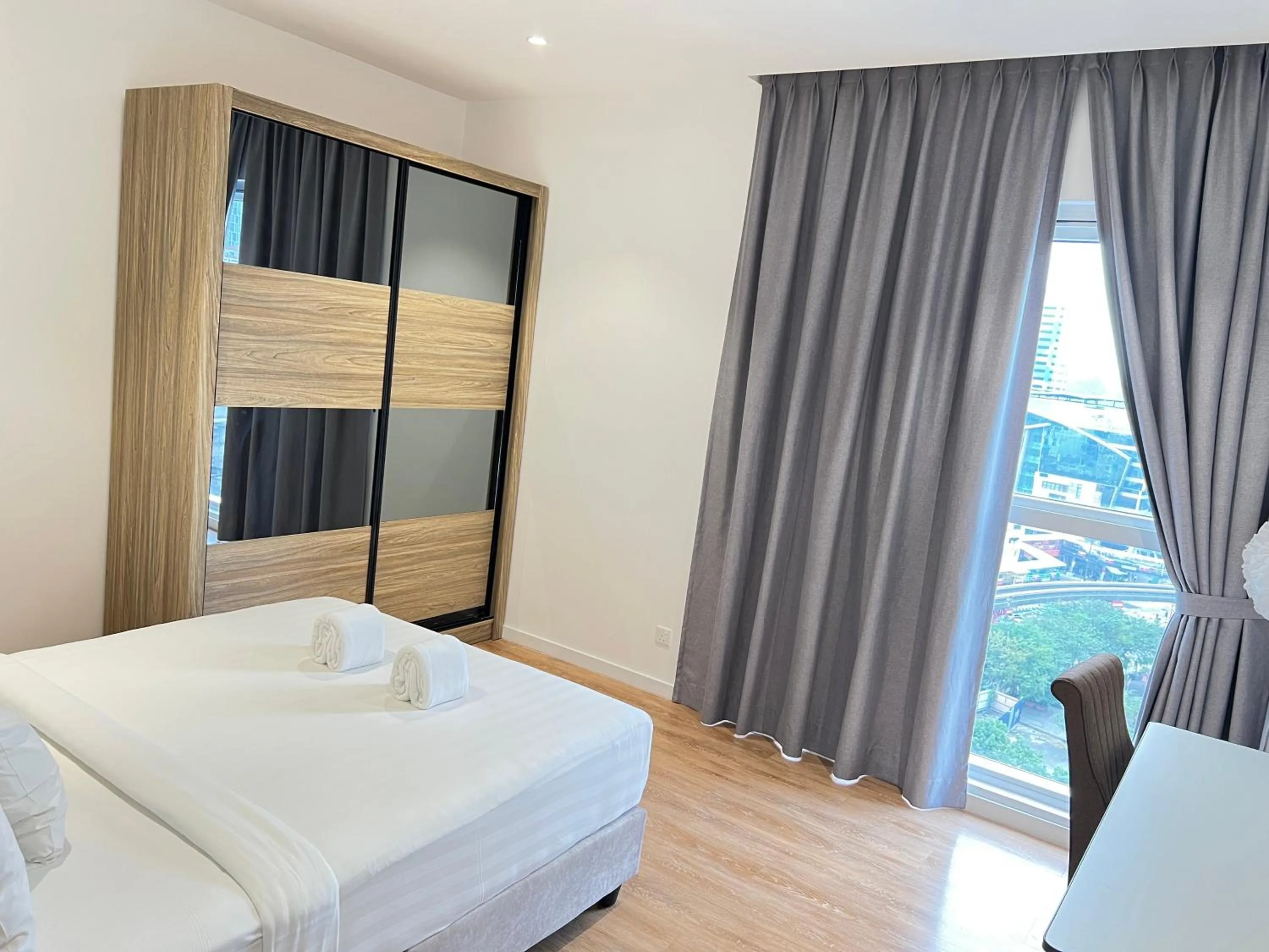 Bed in Quill Residences Exclusive Suites KLCC