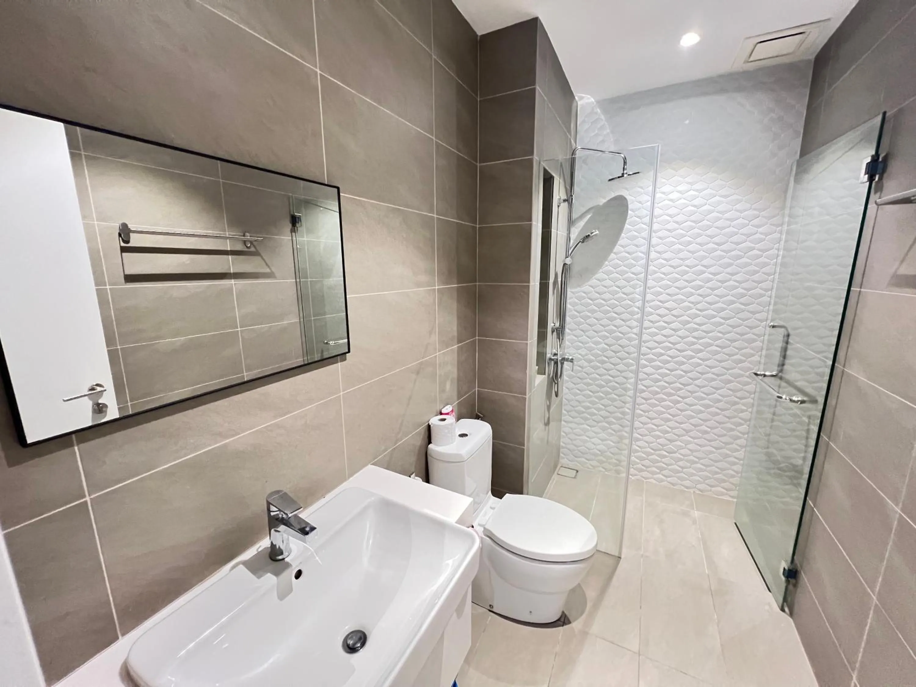 Toilet in Quill Residences Exclusive Suites KLCC