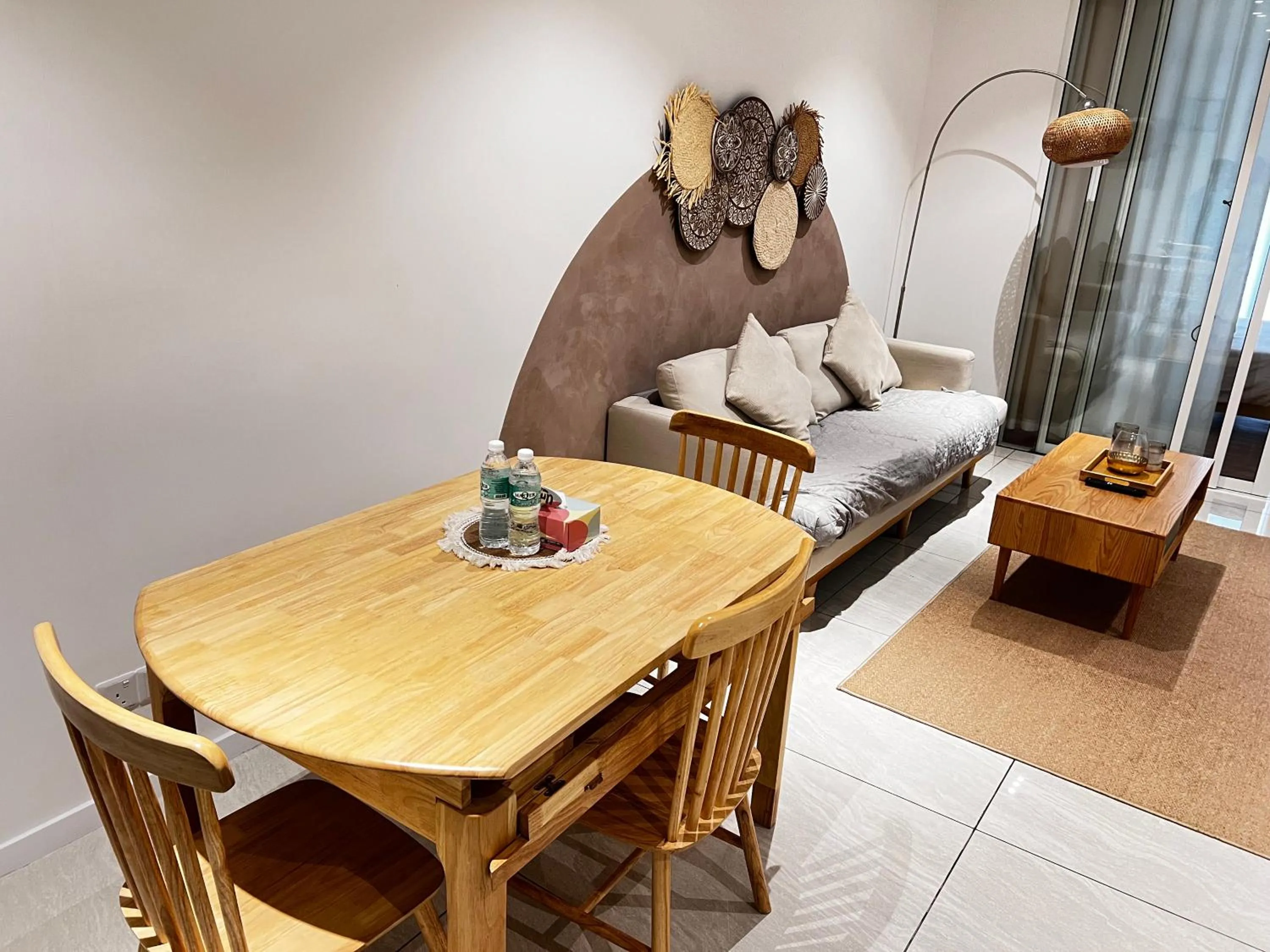 Living room in Quill Residences Exclusive Suites KLCC