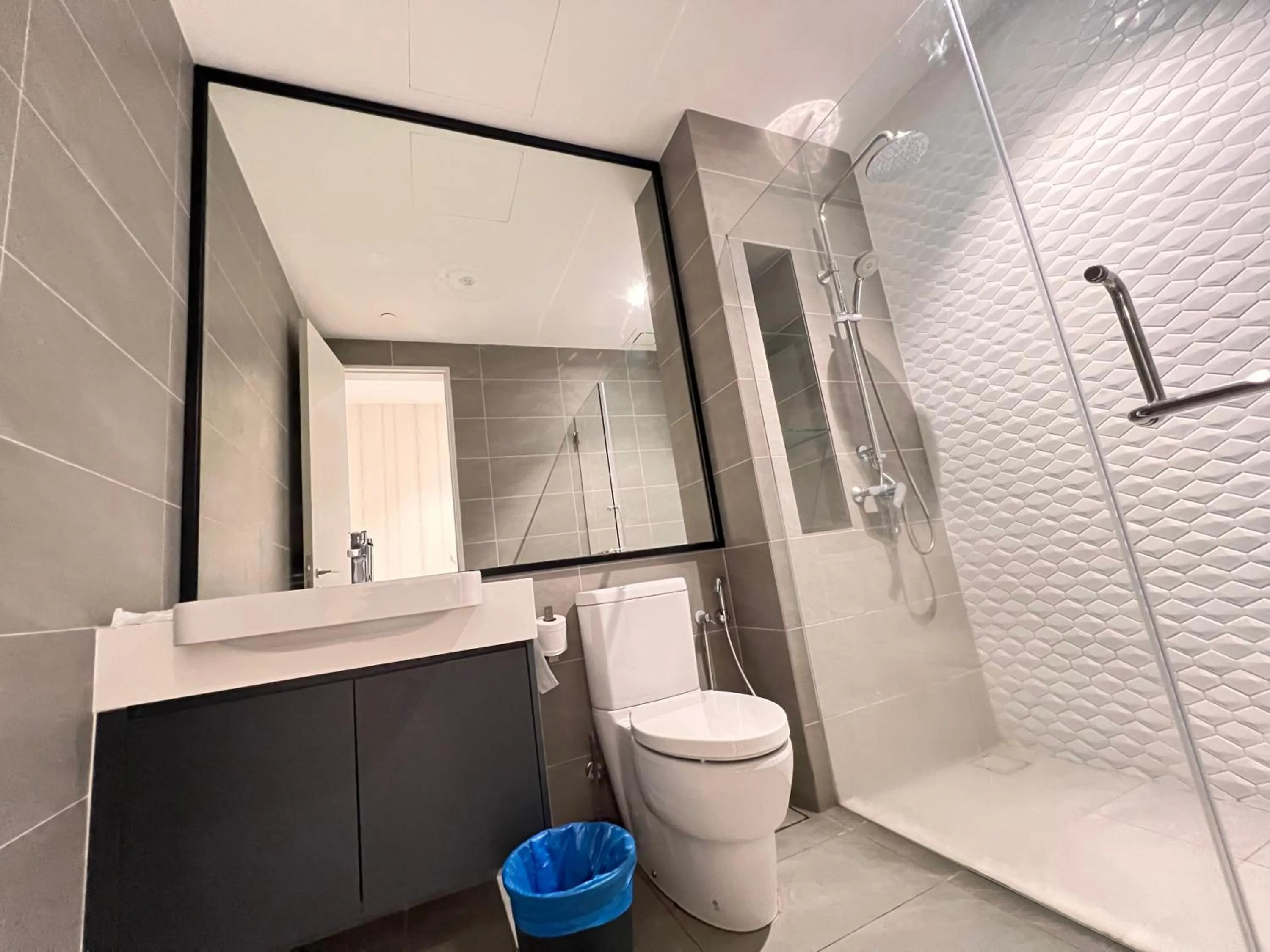 Shower in Quill Residences Exclusive Suites KLCC