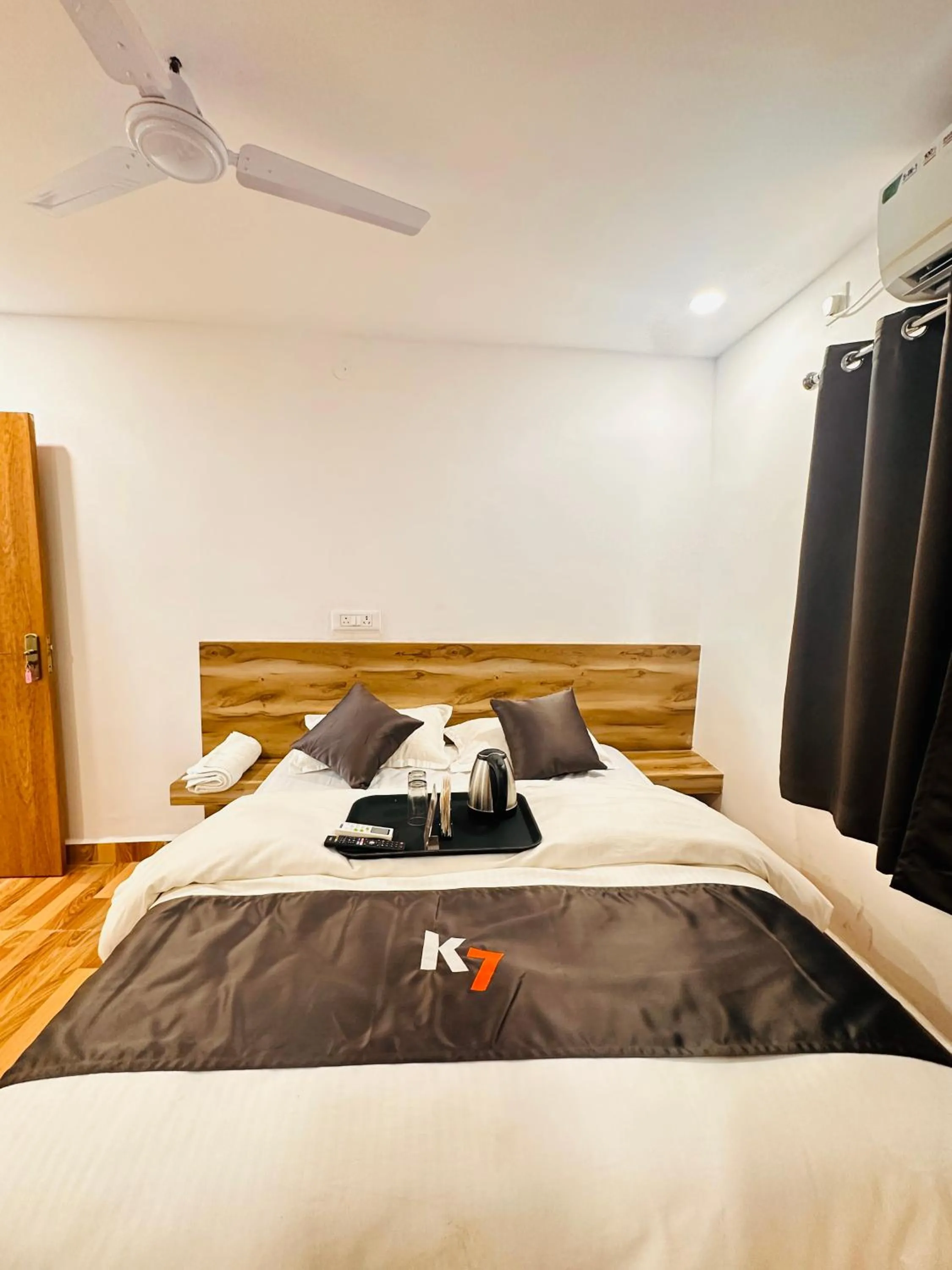 Bed in K7 Hotel & Restaurant