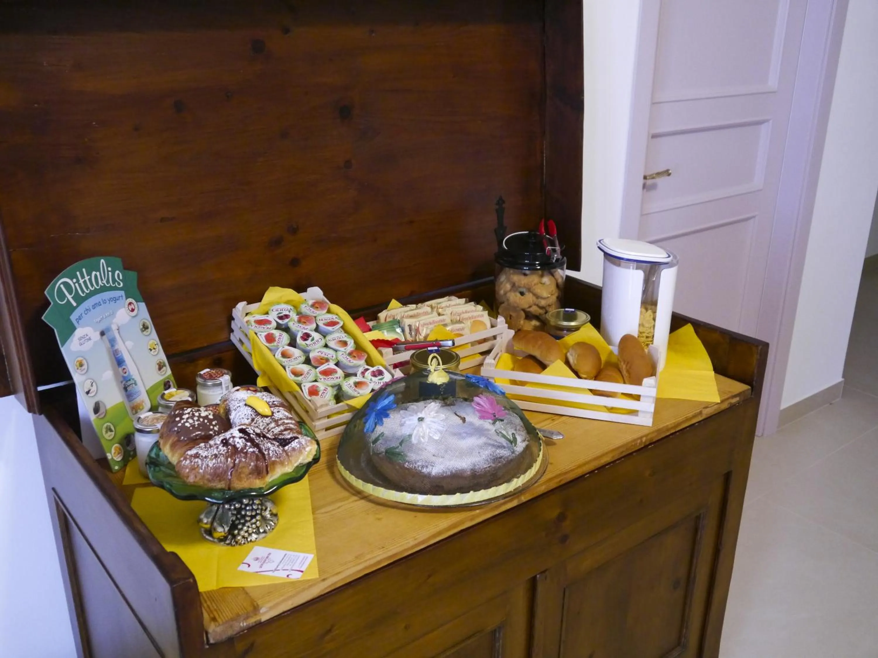 Food and drinks, Food in B&B Le Dive