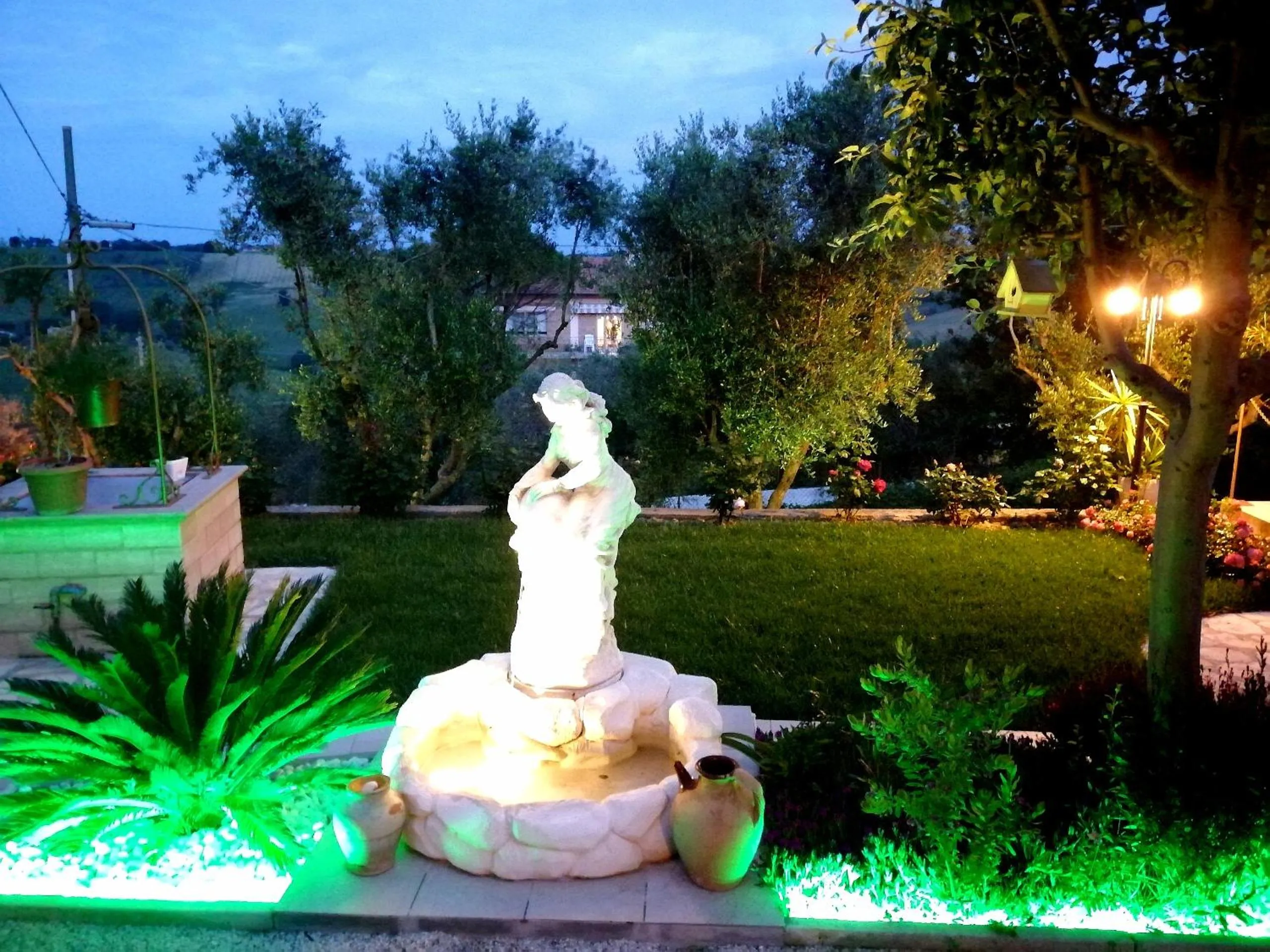 Garden in B&B Le Dive