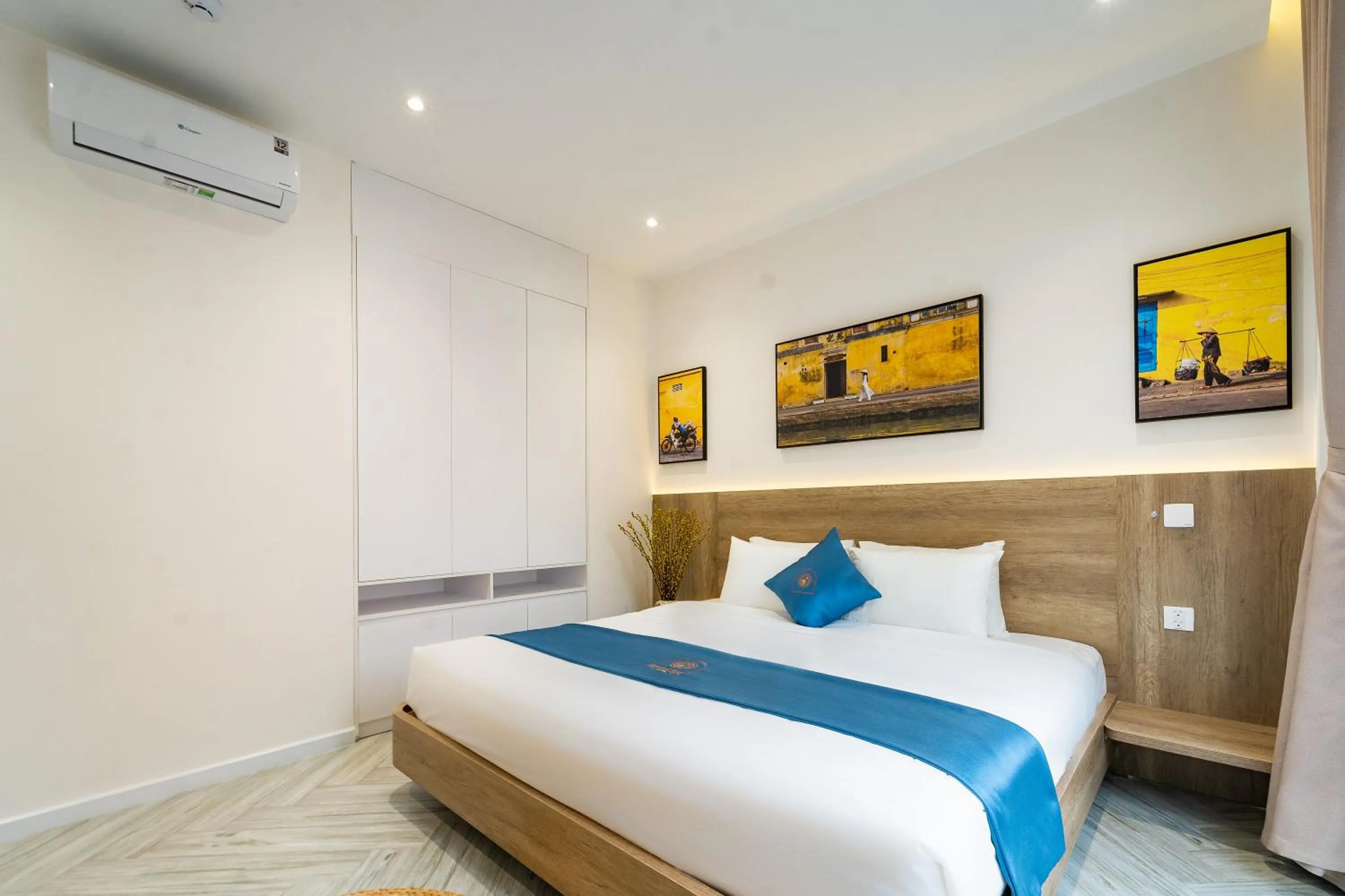Bed in Novus Sol Hotel & Apartment Sunset Town Phu Quoc
